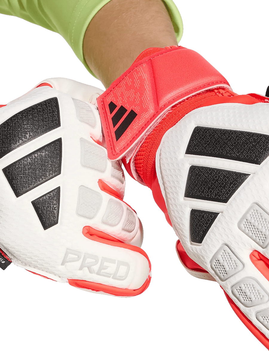 adidas Performance - PRED GL MTC FSJ - fußballhandschuhe - white/lucred/black - 3
