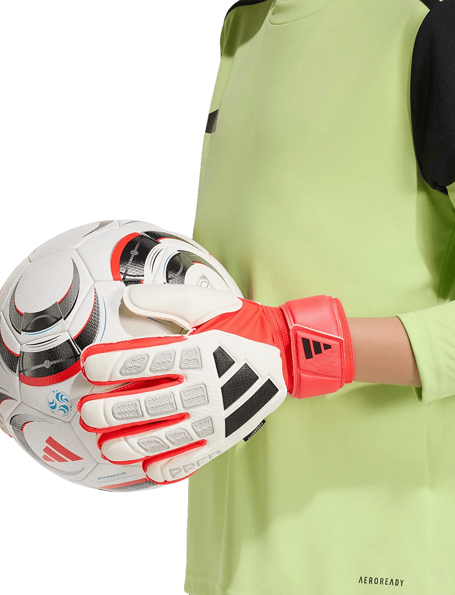 adidas Performance - PRED GL MTC FSJ - fußballhandschuhe - white/lucred/black - 4