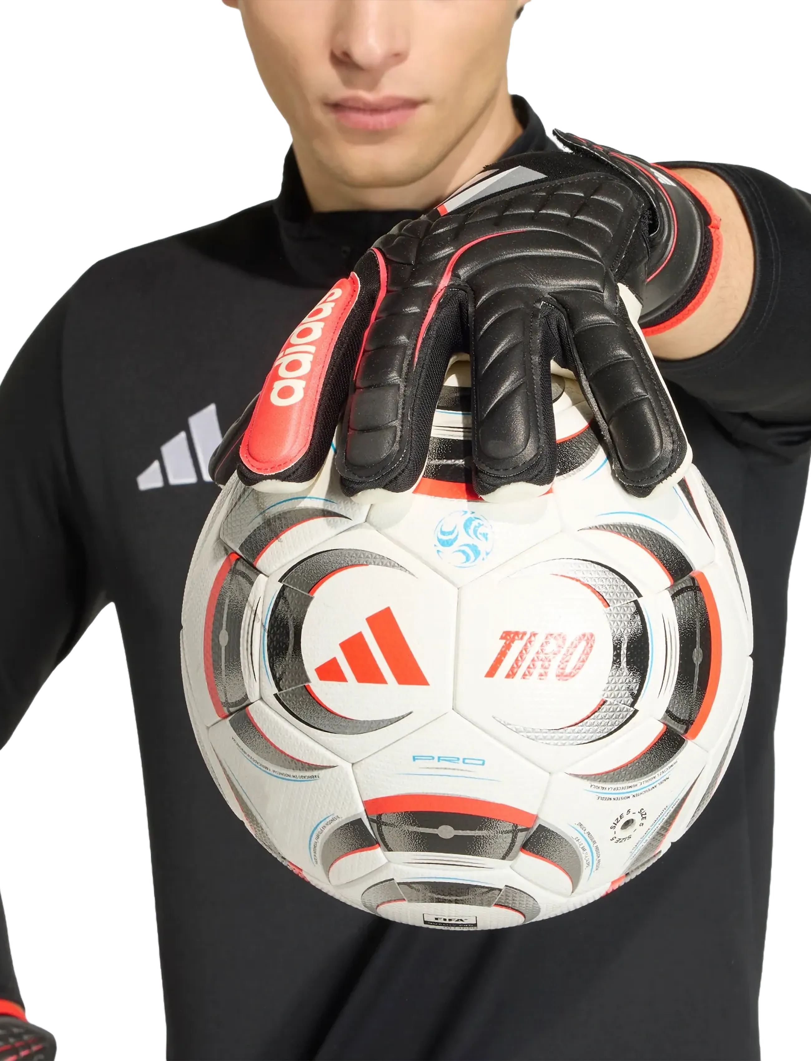adidas Performance - COPA GL PRO - black/lucred/white - 2