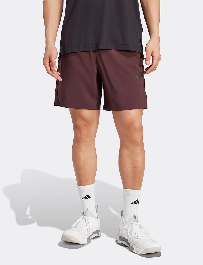 adidas Performance - TR-ES WV SHO - træningsshorts - shabrn/black - 0