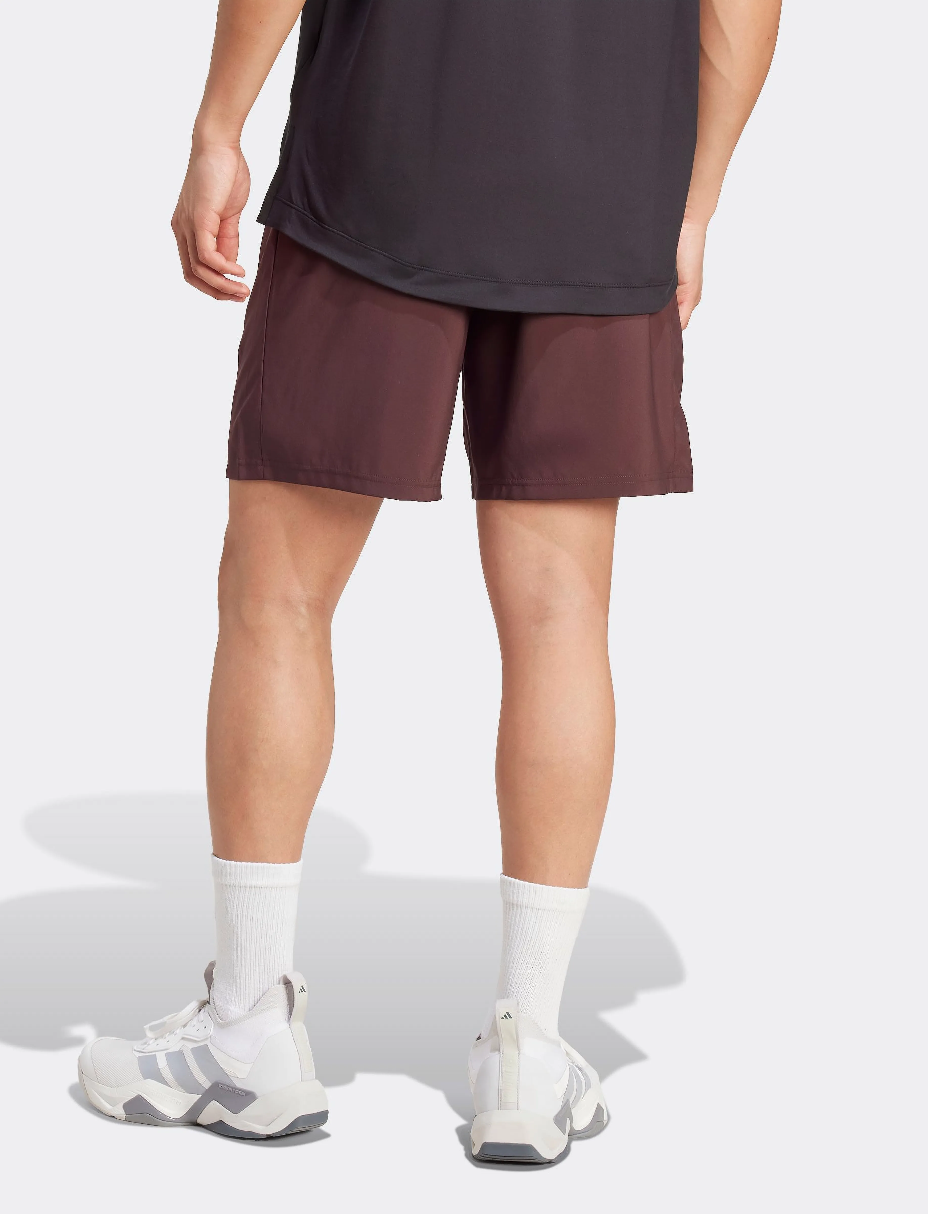 adidas Performance - TR-ES WV SHO - Æfingastuttbuxur - shabrn/black - 2