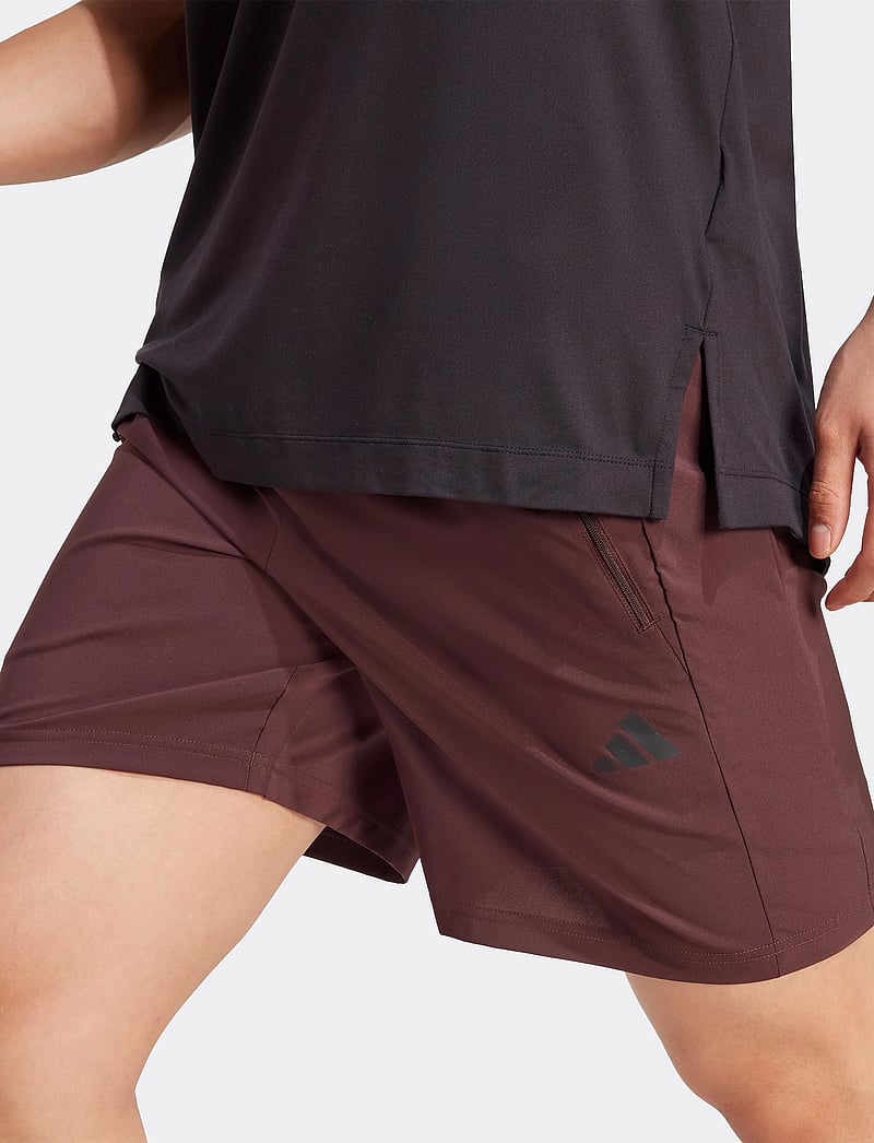 adidas Performance - TR-ES WV SHO - træningsshorts - shabrn/black - 3