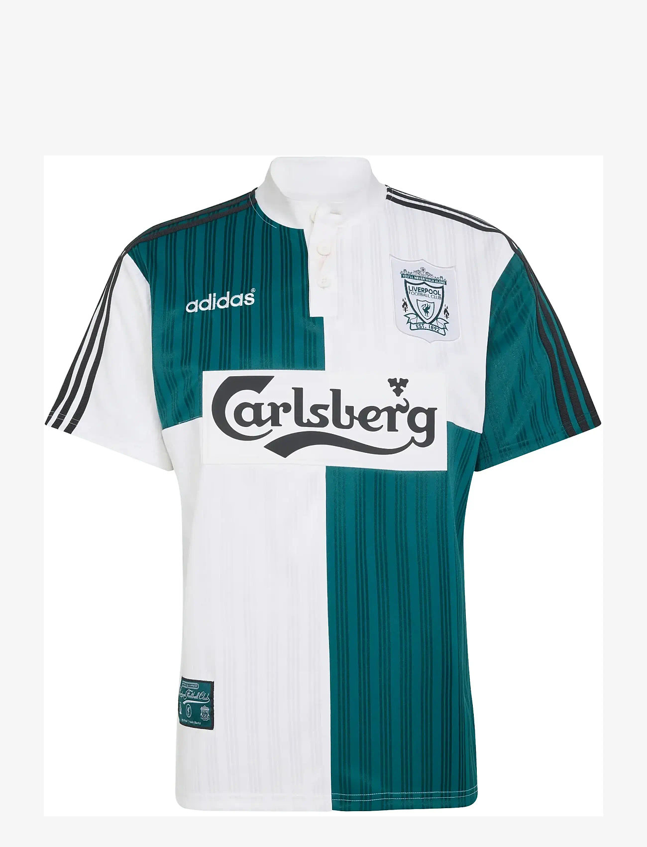 adidas Performance - LFC A JSY 95 - fodboldtrøjer - white/ricgrn - 1