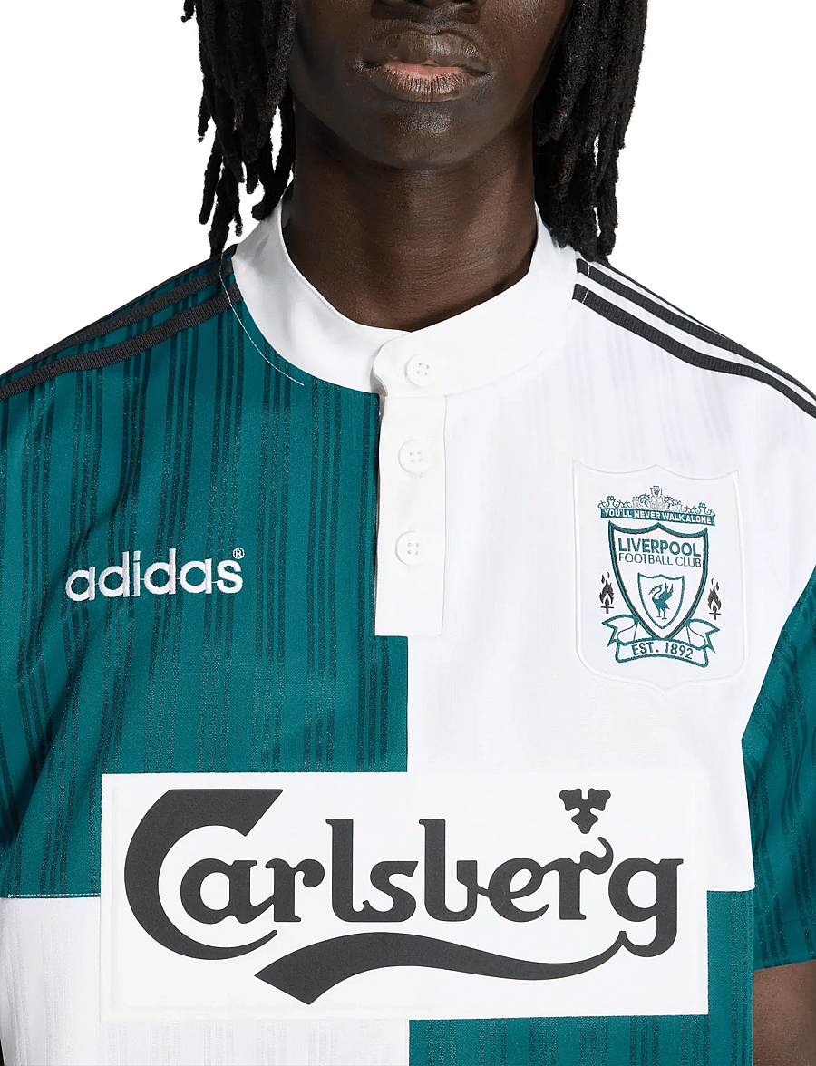 adidas Performance - LFC A JSY 95 - fußballoberteile - white/ricgrn - 4