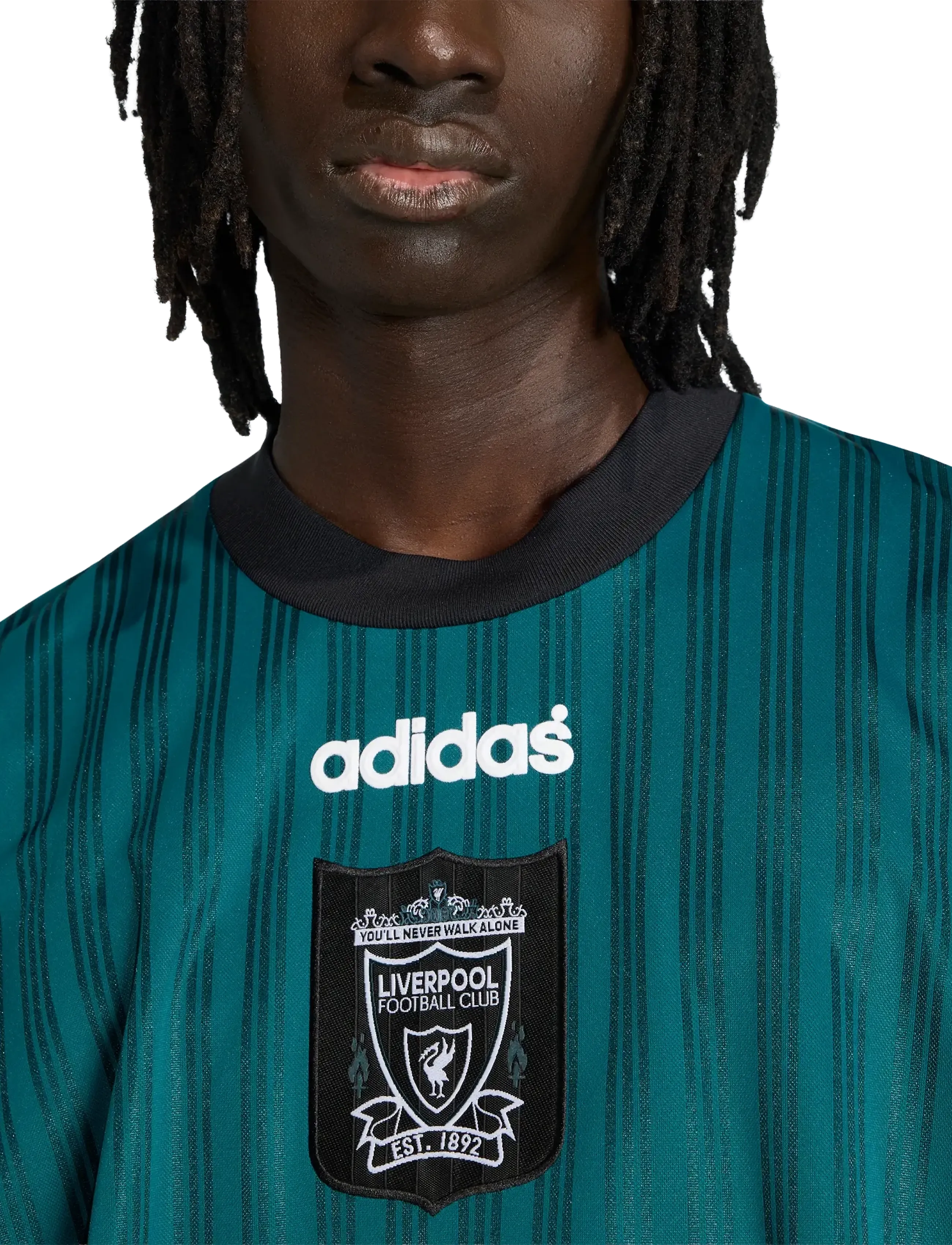 adidas Performance - LFC POLY TEE 95 - fotbollströjor - ricgrn - 3