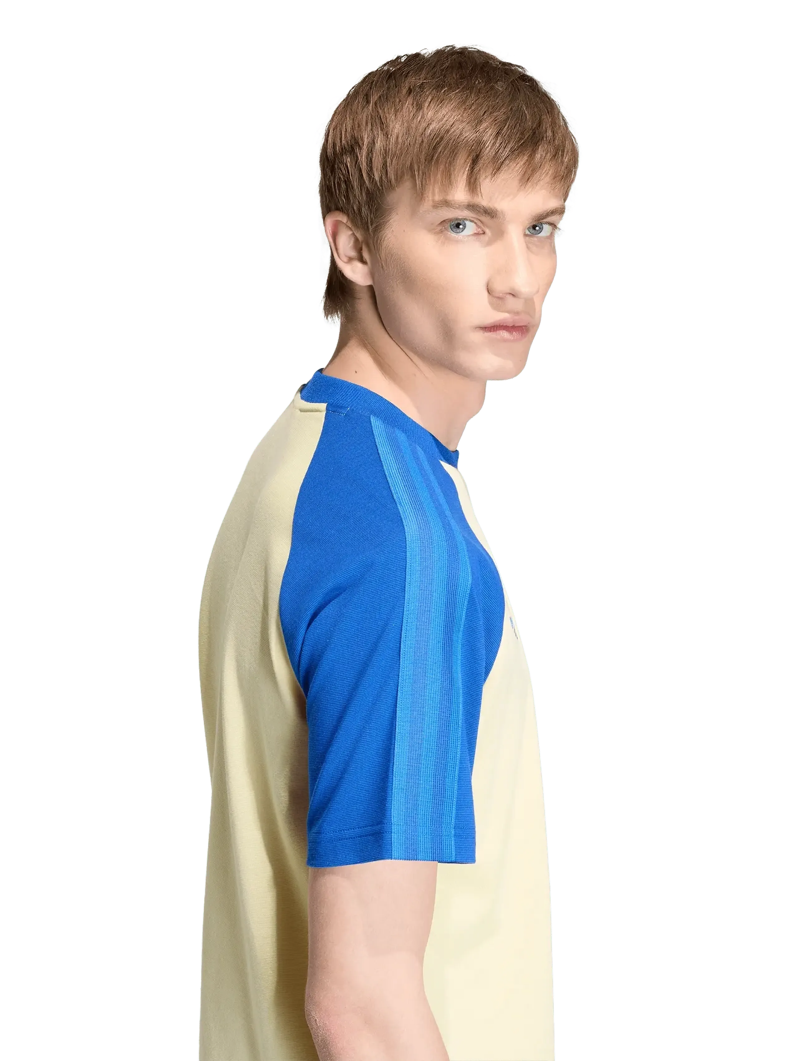 adidas Performance - SVFF OG TEE - almyel/royblu - 4