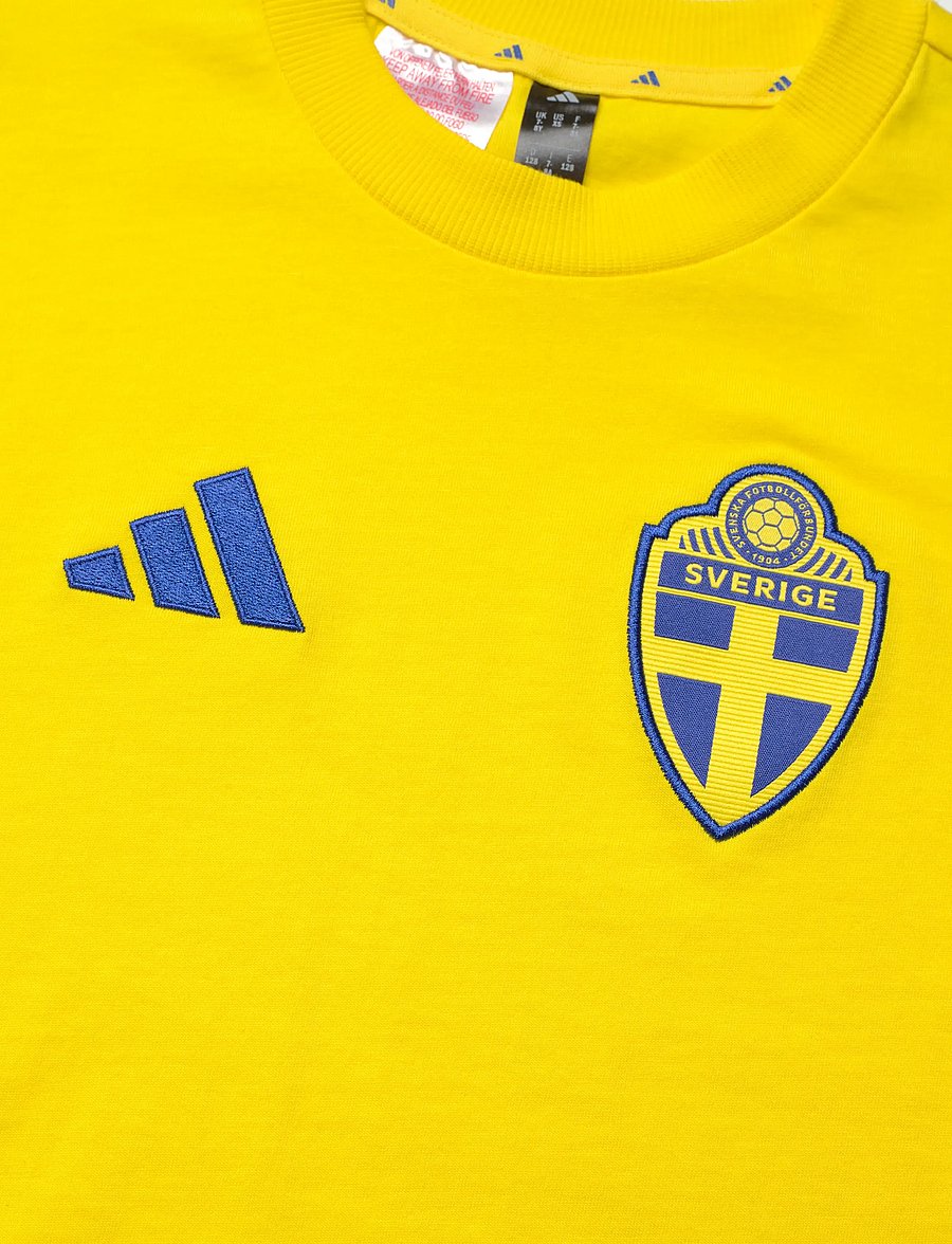 adidas Performance - SVFF KIDS TEE - yellow - 4
