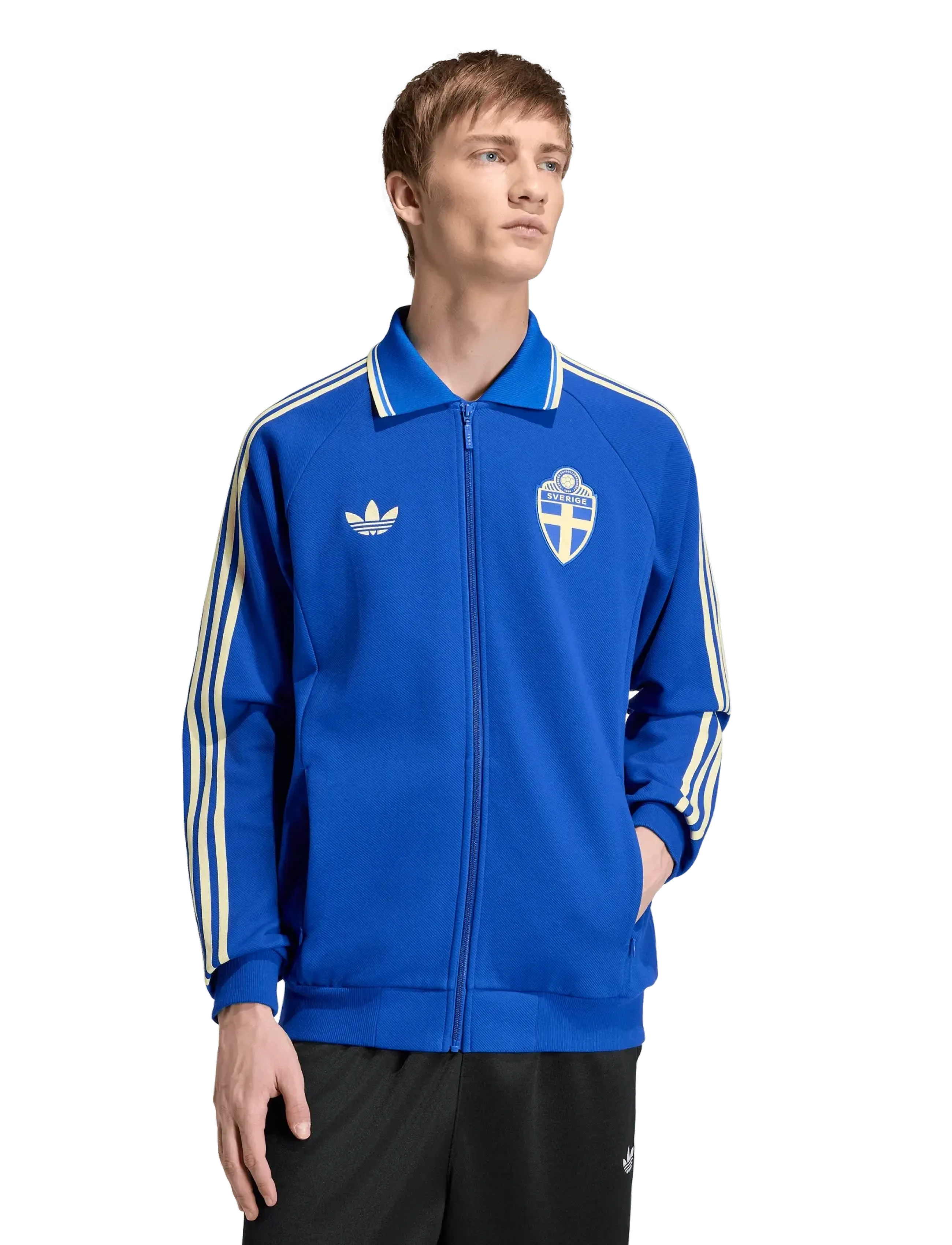adidas Performance - SVFF A OG JKT - overdele - royblu - 3
