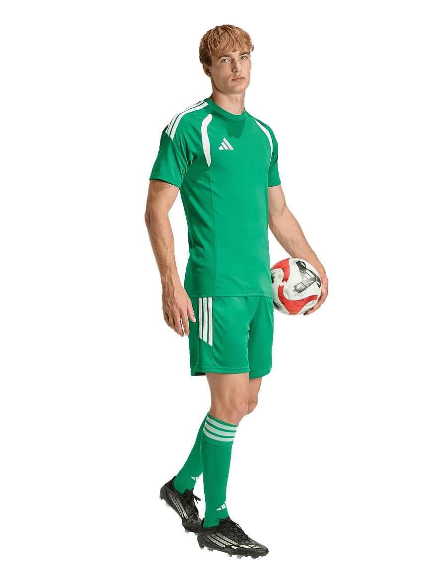 adidas Performance - TIRO26L SHO M - lühikesed treeningpüksid - teagrn/white - 0
