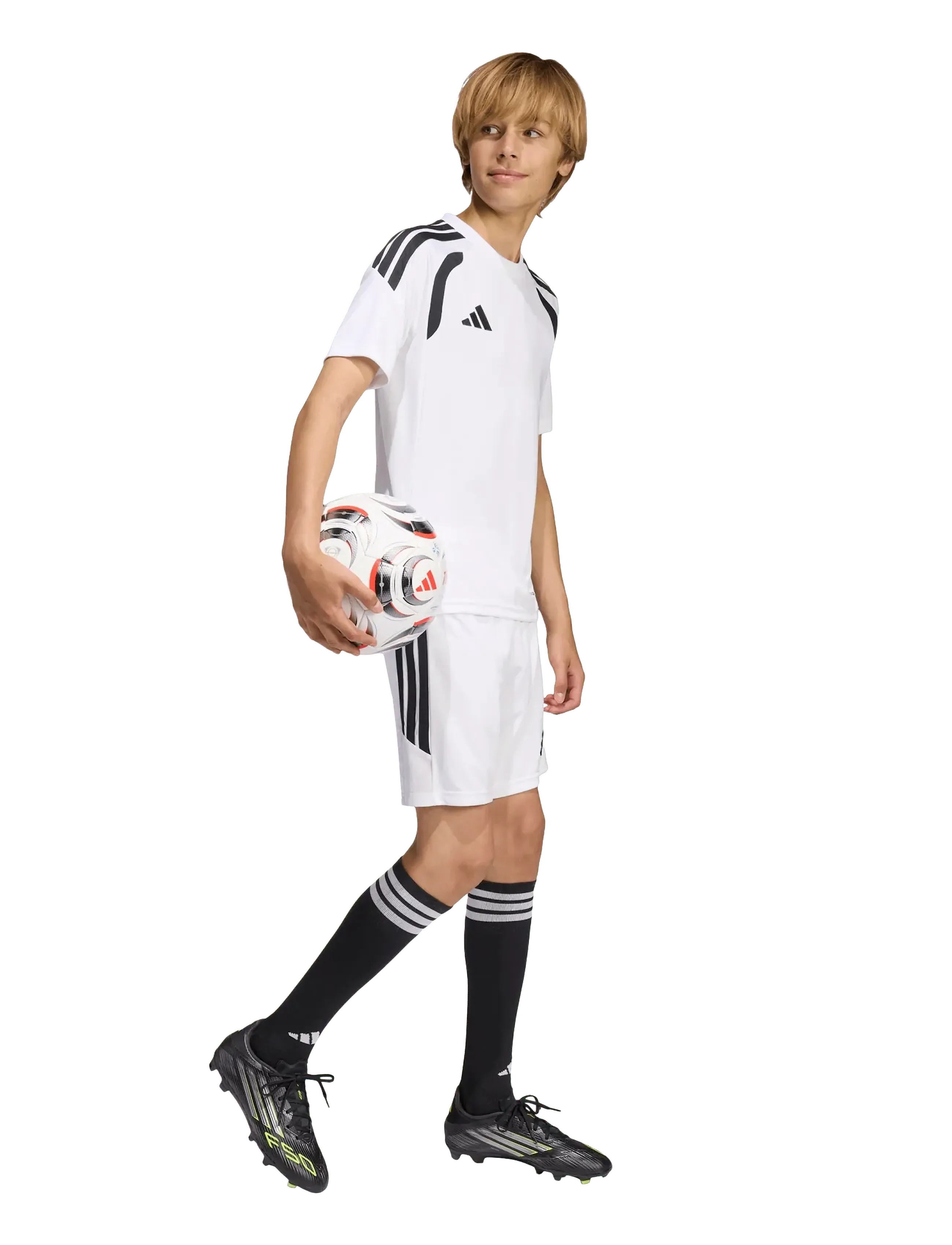 adidas Performance TIRO26L SHO Y - Clothing - WHITE/BLACK/BLACK / white