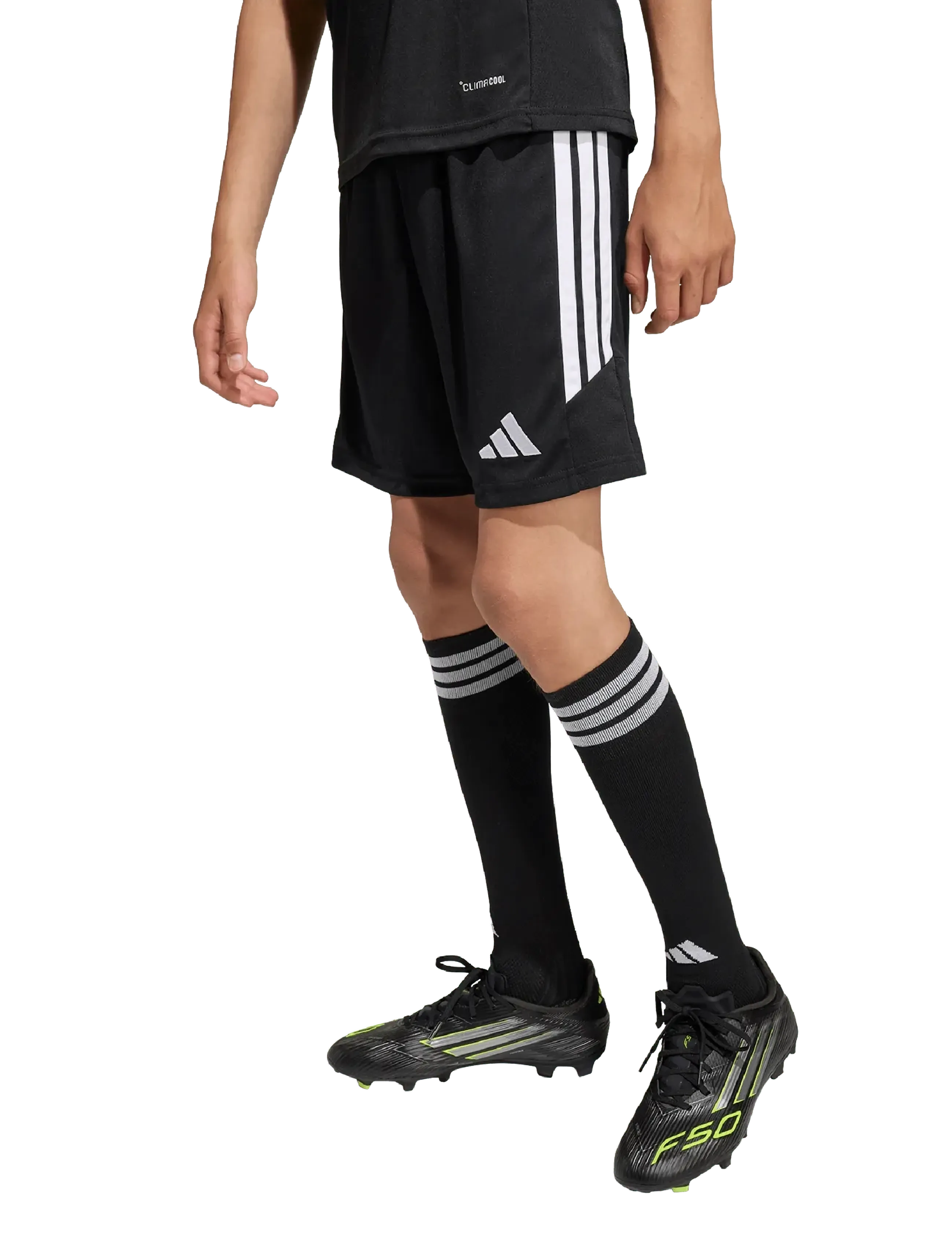 adidas Performance TIRO26L SHO Y - Underdele - BLACK/WHITE / black