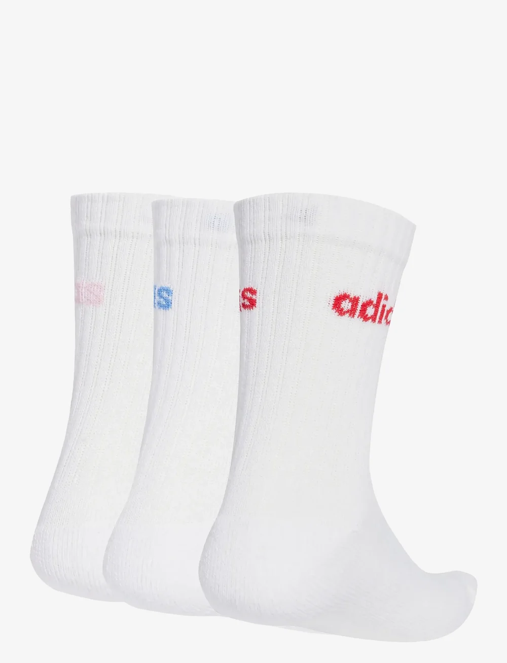 adidas Performance - C LIN CREW 3P - sportstrømper - white/powtea/clpink/b - 1