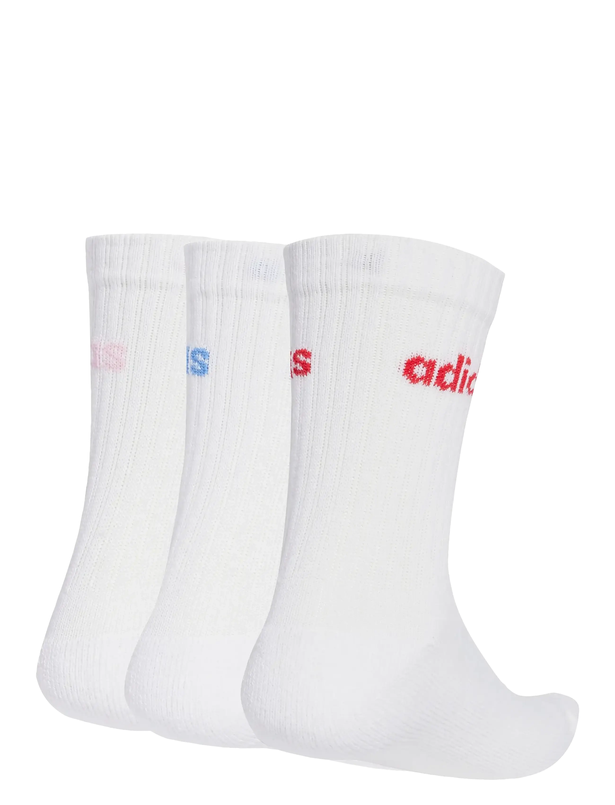 adidas Performance - C LIN CREW 3P - sportstrømper - white/powtea/clpink/b - 1