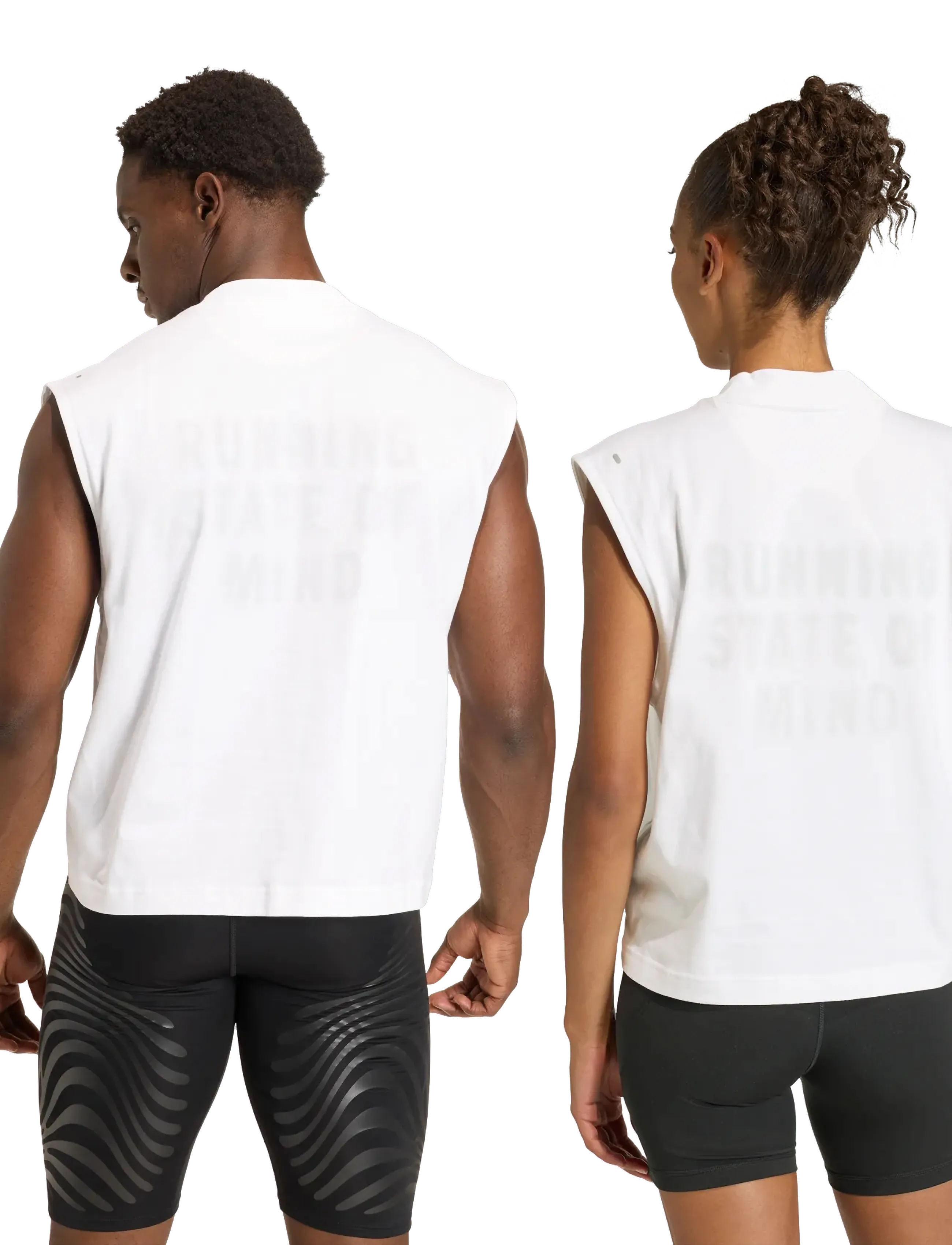 adidas Performance - adi365 C Tan UF - tank tops - white - 5