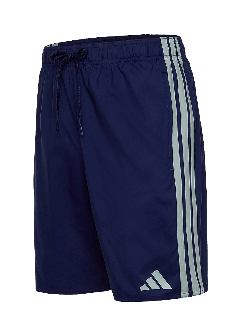 adidas Performance - 3S BLD SH 8IN - badehosen - dkblue/wosa - 4