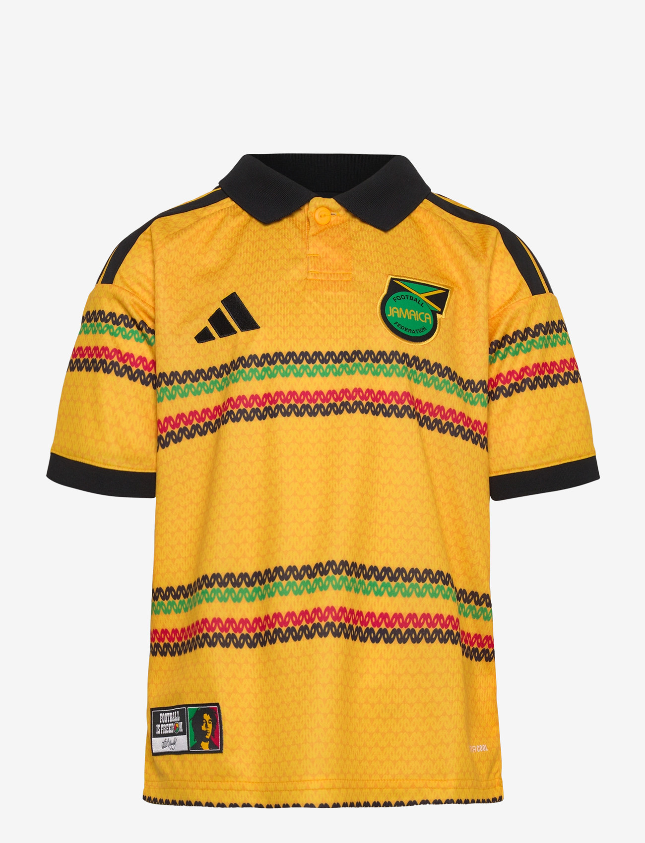 adidas Performance - JFF H JSY Y - hauts de sport - bogold - 0