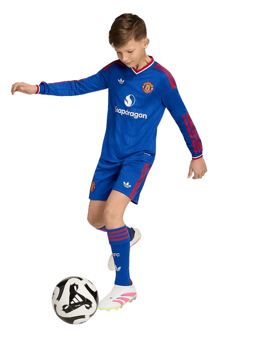 adidas Performance - MUFC A JSY YL - sporditopid - royblu - 0