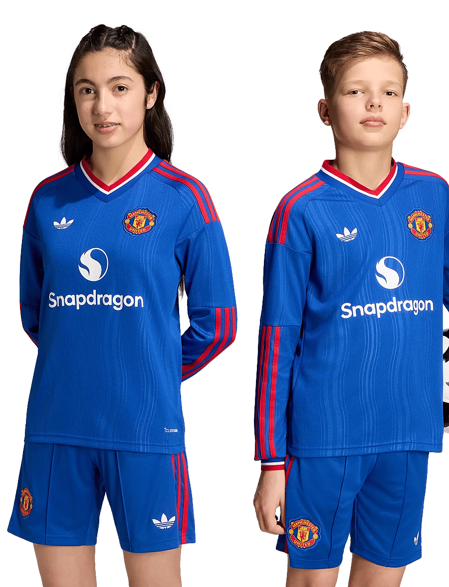 adidas Performance - MUFC A JSY YL - sporditopid - royblu - 3