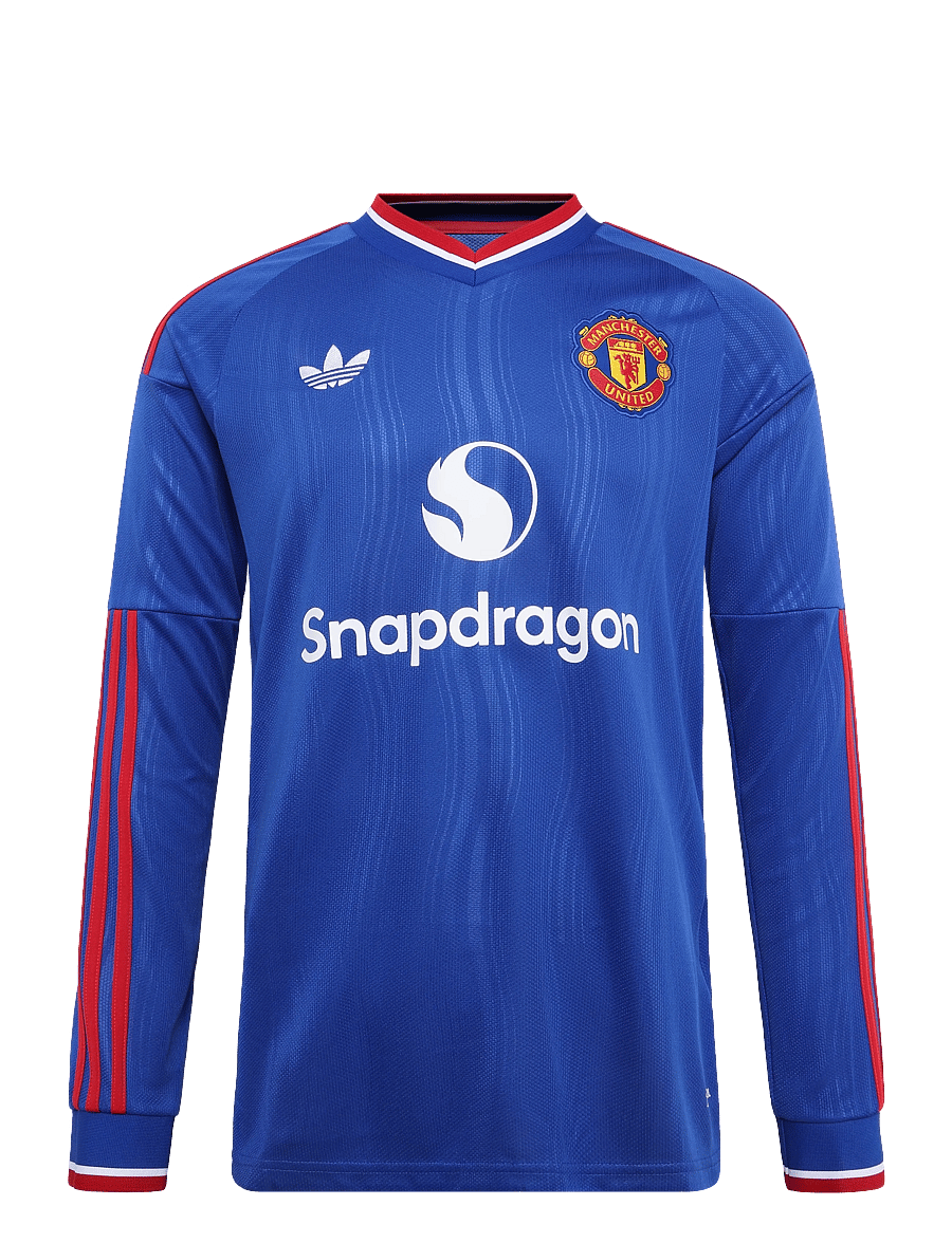 adidas Performance - Manchester United FC 26/27 Away Jersey Longsleeve - fußballoberteile - royblu - 1