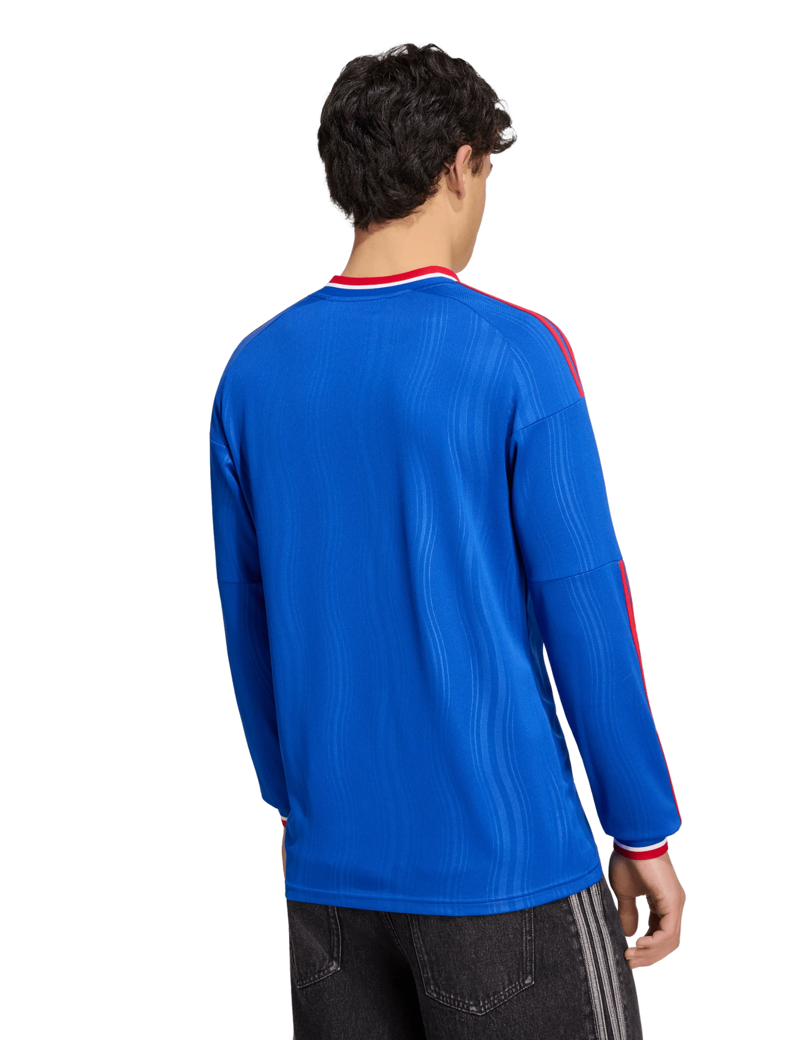 adidas Performance - Manchester United FC 26/27 Away Jersey Longsleeve - fodboldtrøjer - royblu - 3