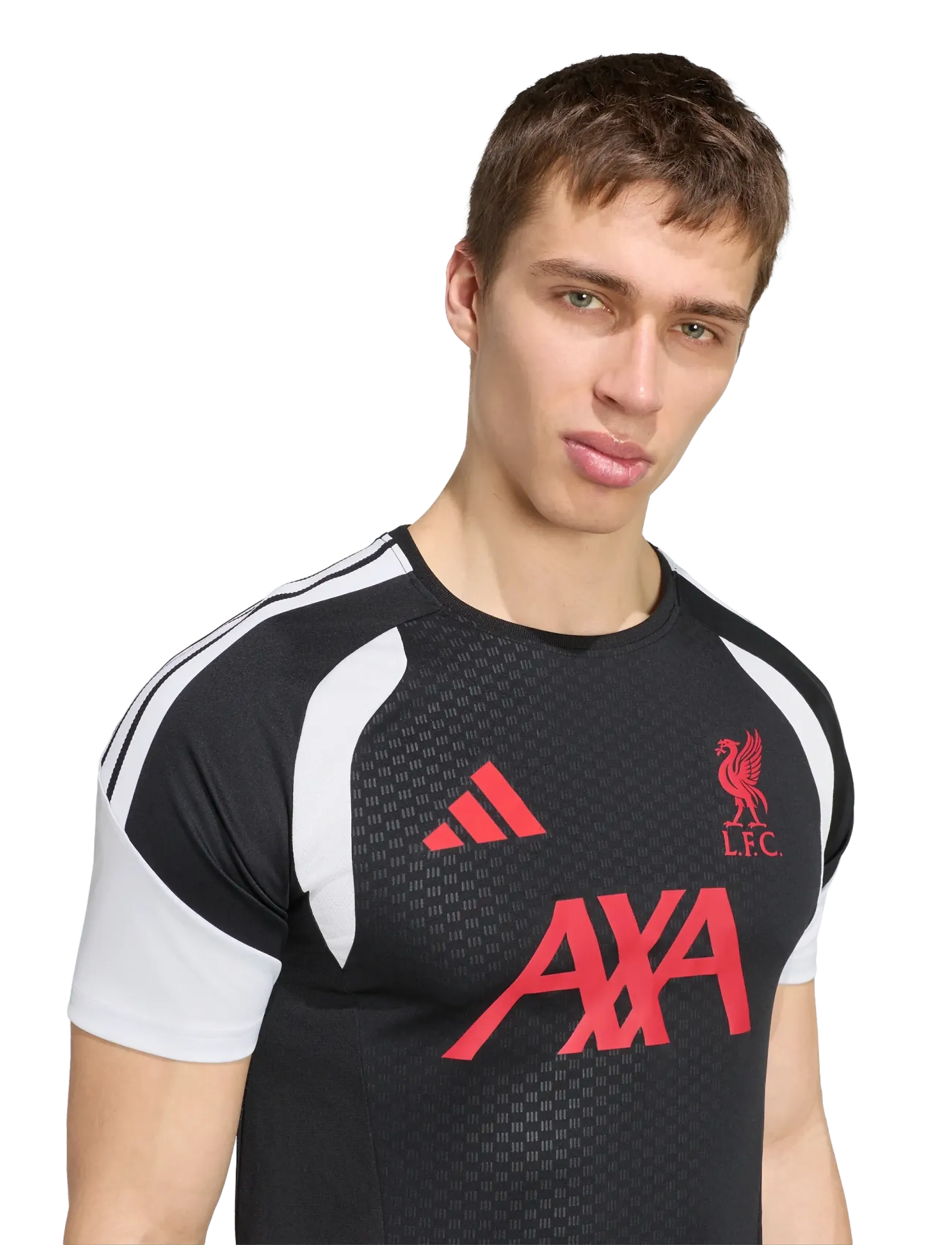 adidas Performance Liverpool F.c. Training Jersey, Mænd, Kortærmet Trænings Trøje, Sort, Str: S