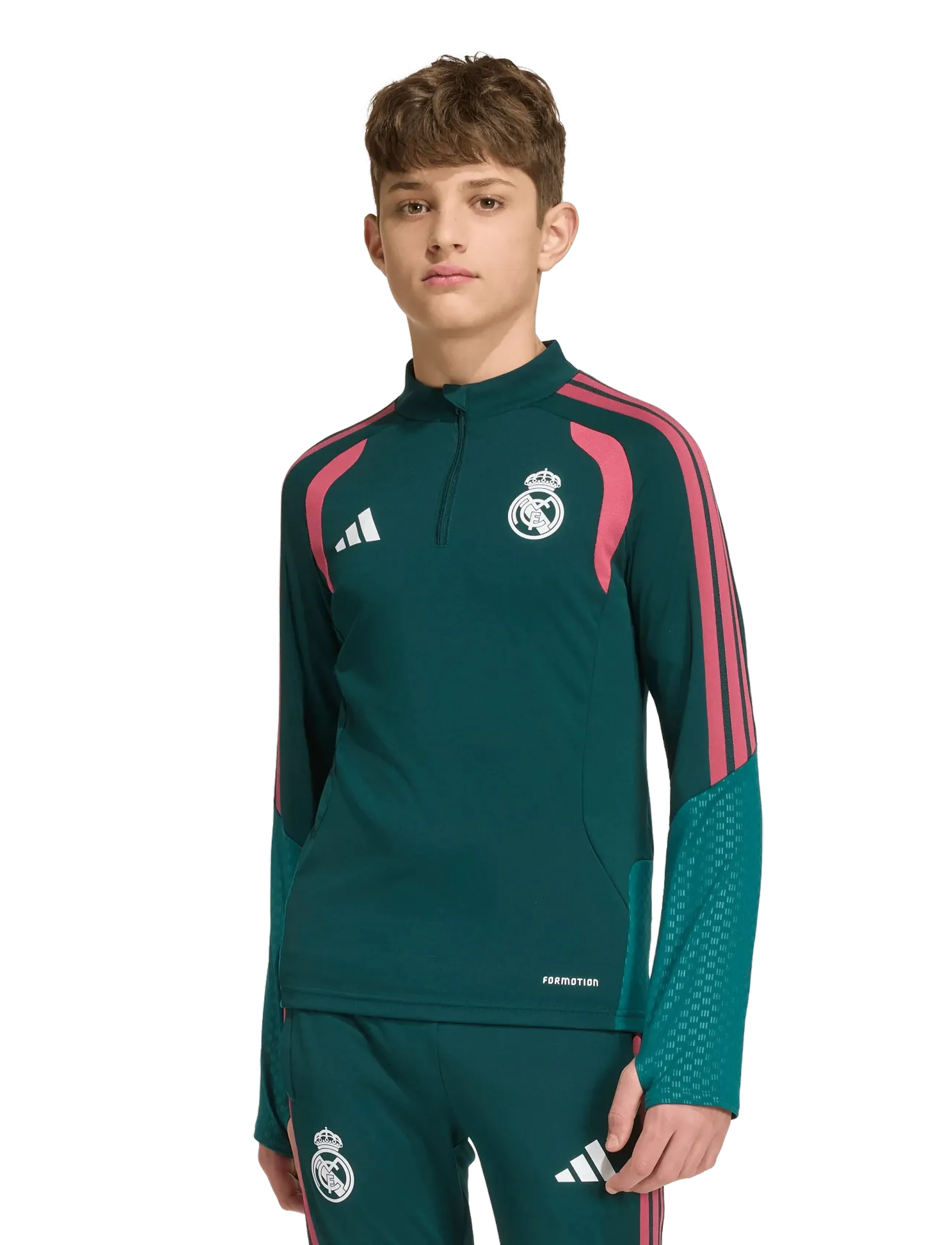 adidas Performance - REAL TR TOPY - långärmade skjortor - aurivy/wilpnk - 4