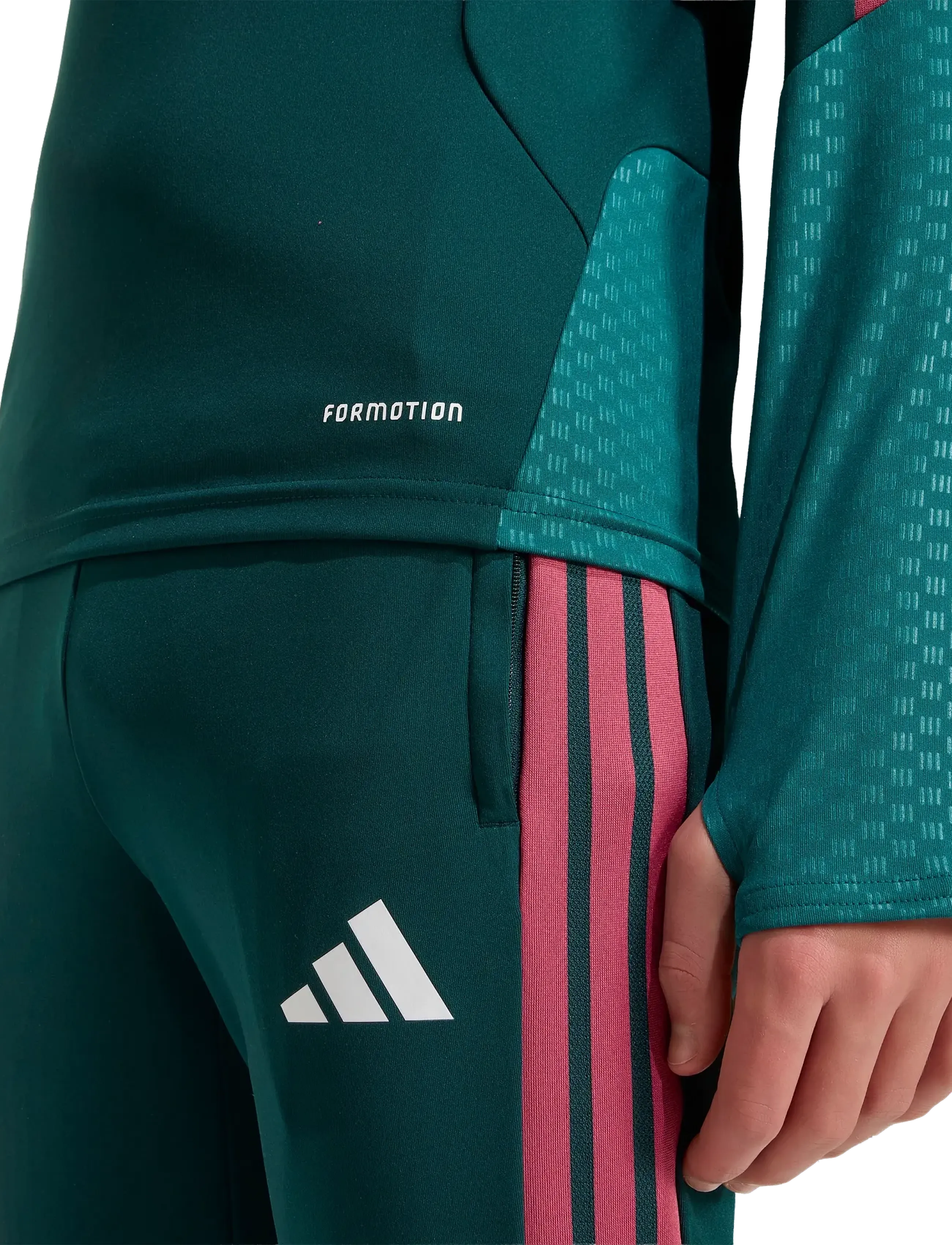 adidas Performance - REAL TR TOPY - långärmade skjortor - aurivy/wilpnk - 5
