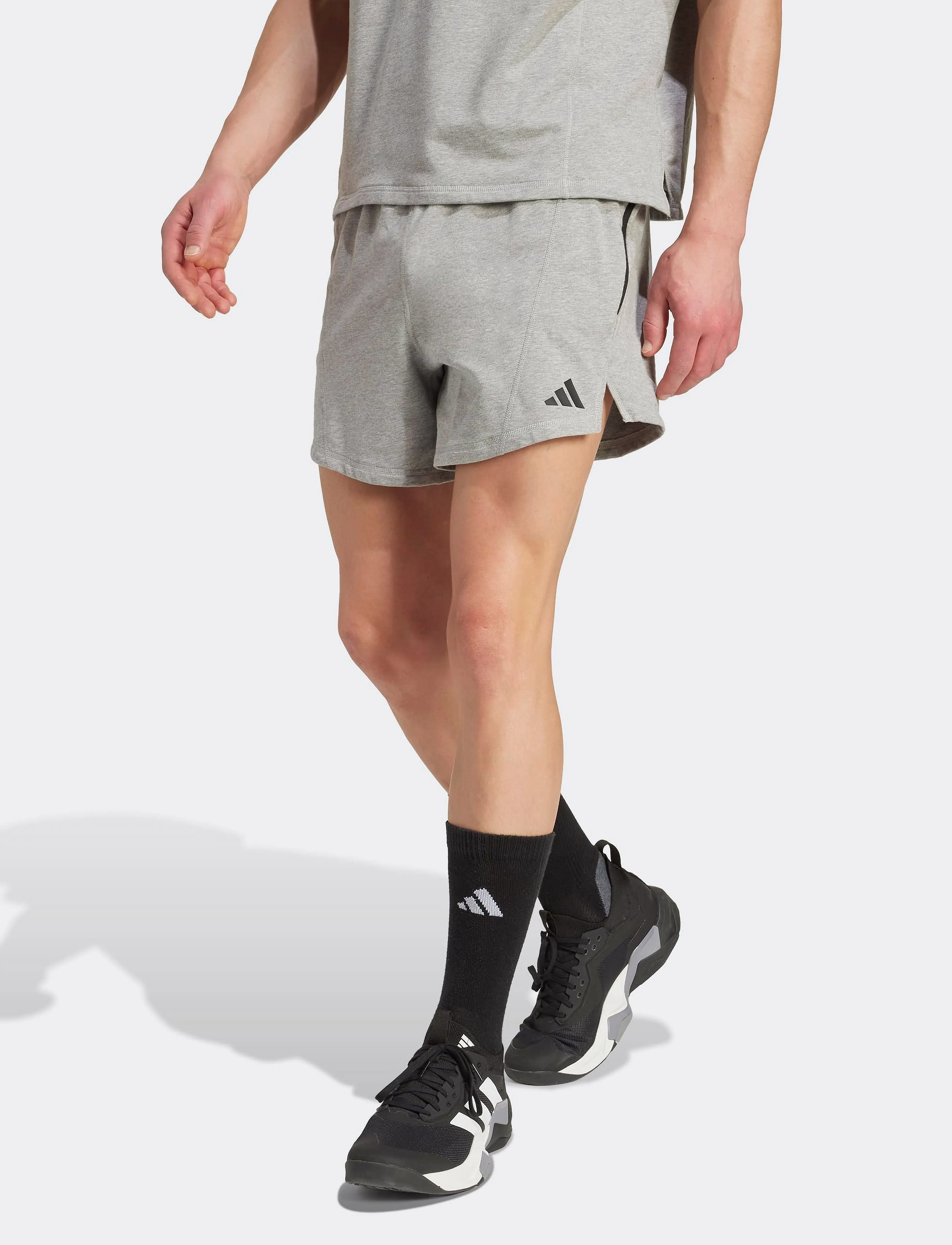 adidas Performance - D4T X SHORTS - sportsshorts - mgreyh - 3