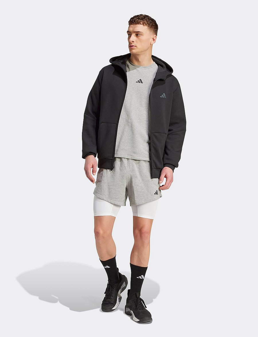 adidas Performance - D4T X SHORTS - lühikesed treeningpüksid - mgreyh - 5