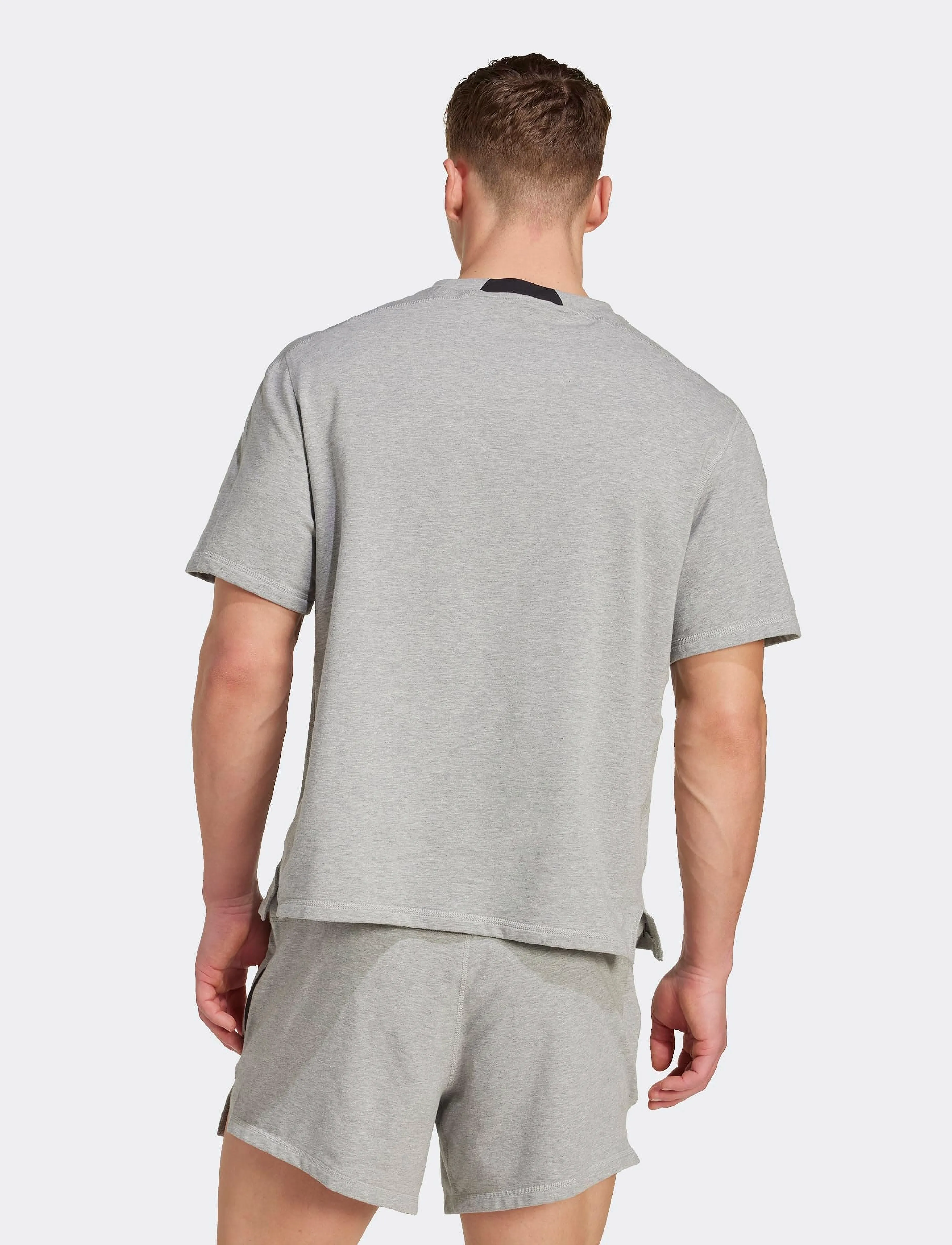 adidas Performance - D4T X TEE - t-shirts - mgreyh - 3