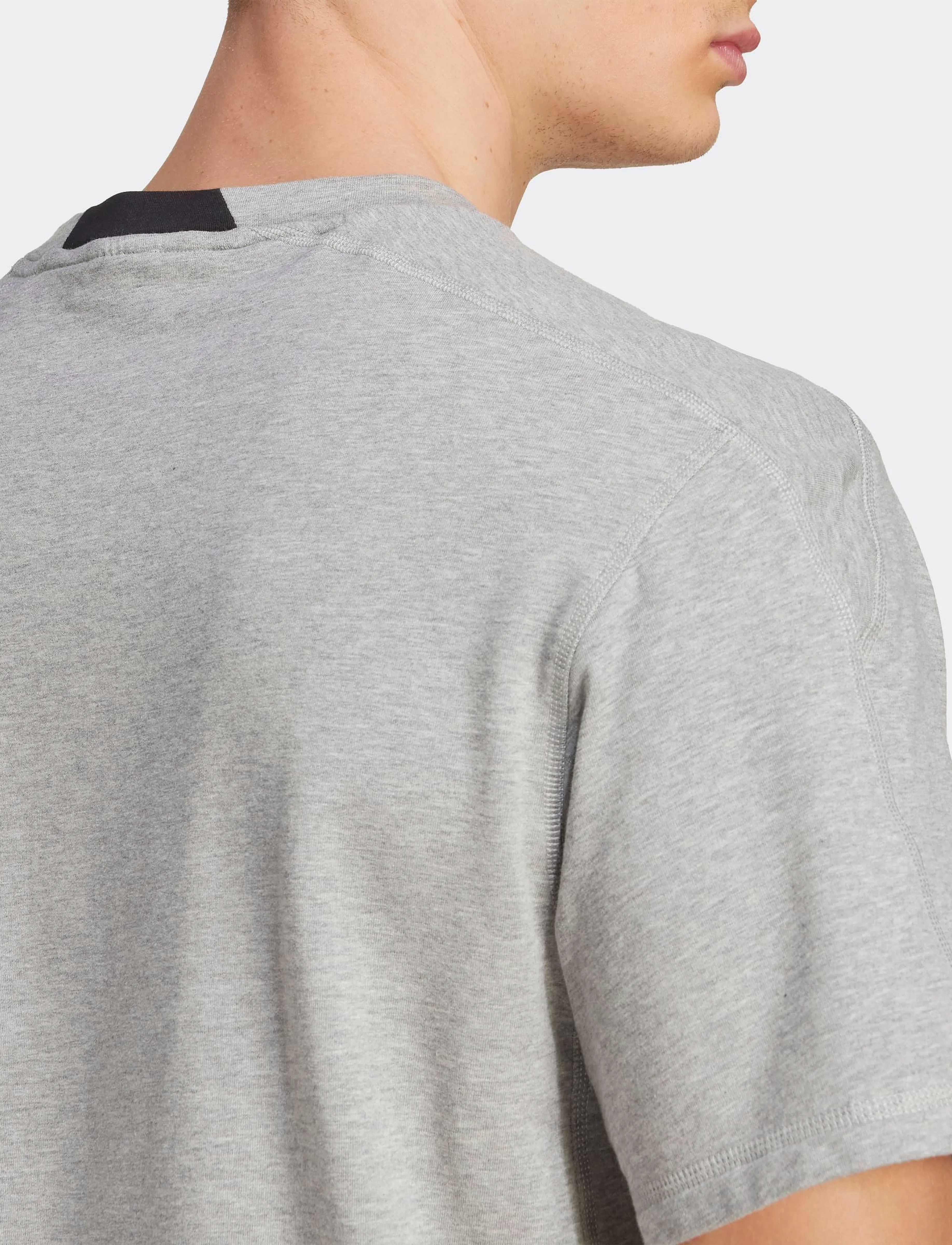adidas Performance - D4T X TEE - t-shirts - mgreyh - 5