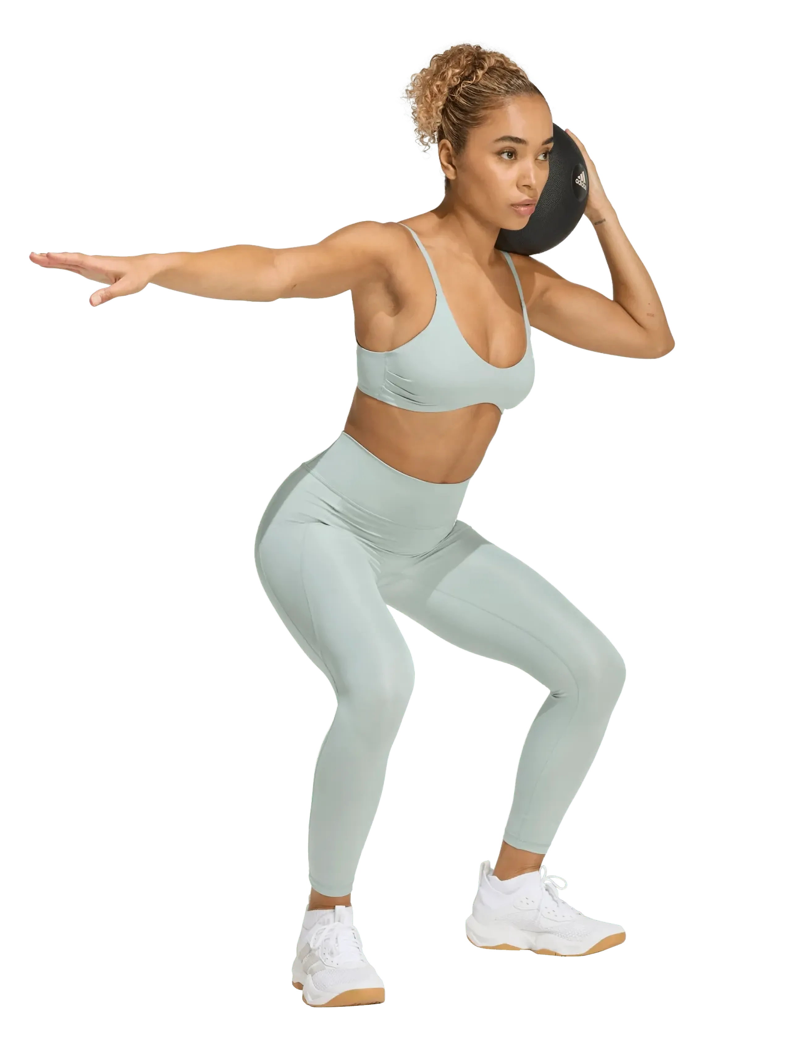 adidas Performance Opt Pow Ess 7/8, M, Grün, Frauen