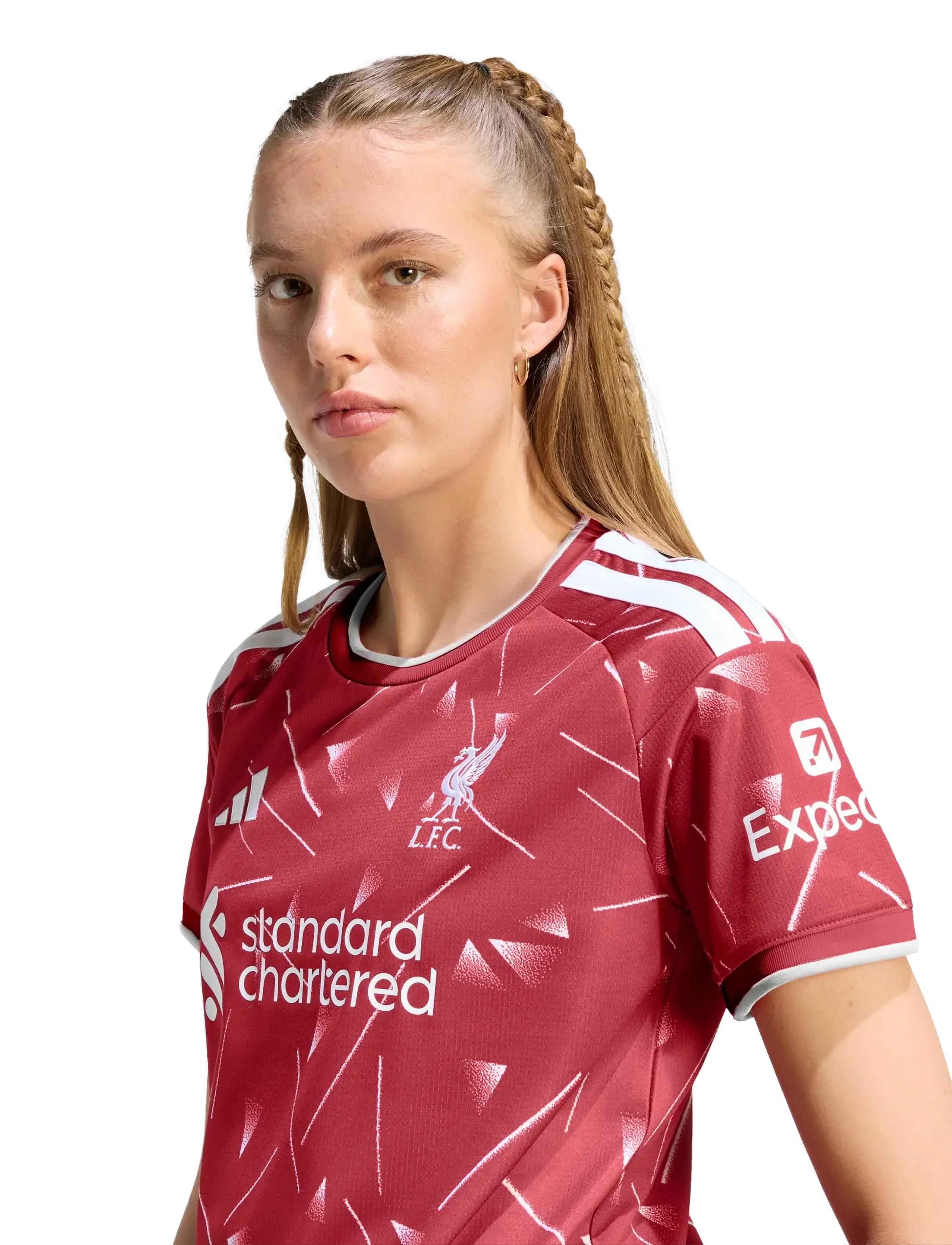 adidas Performance - LFC H JSY W - football shirts - actmar - 4