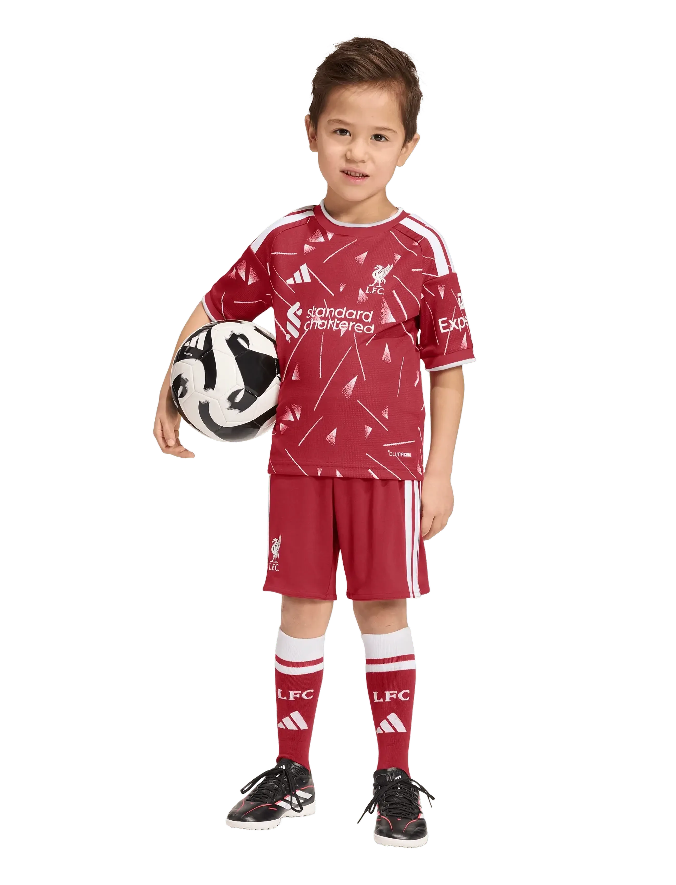 adidas Performance Lfc H Mini, 116, Red, Sport > Sæt Med Kortærmet T-Shirt, Børn