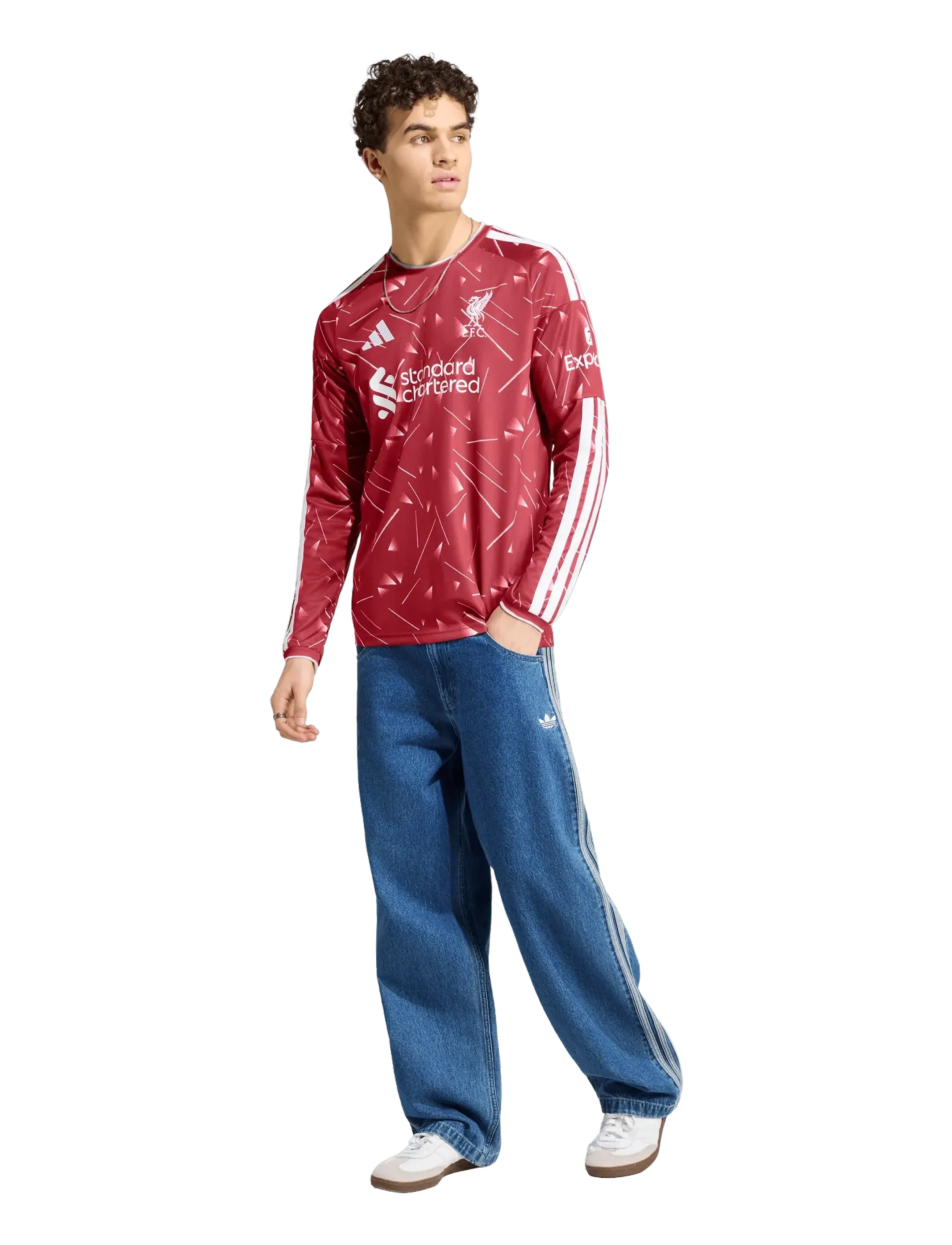 Liverpool F.c. Home Jersey Long-Sleeved