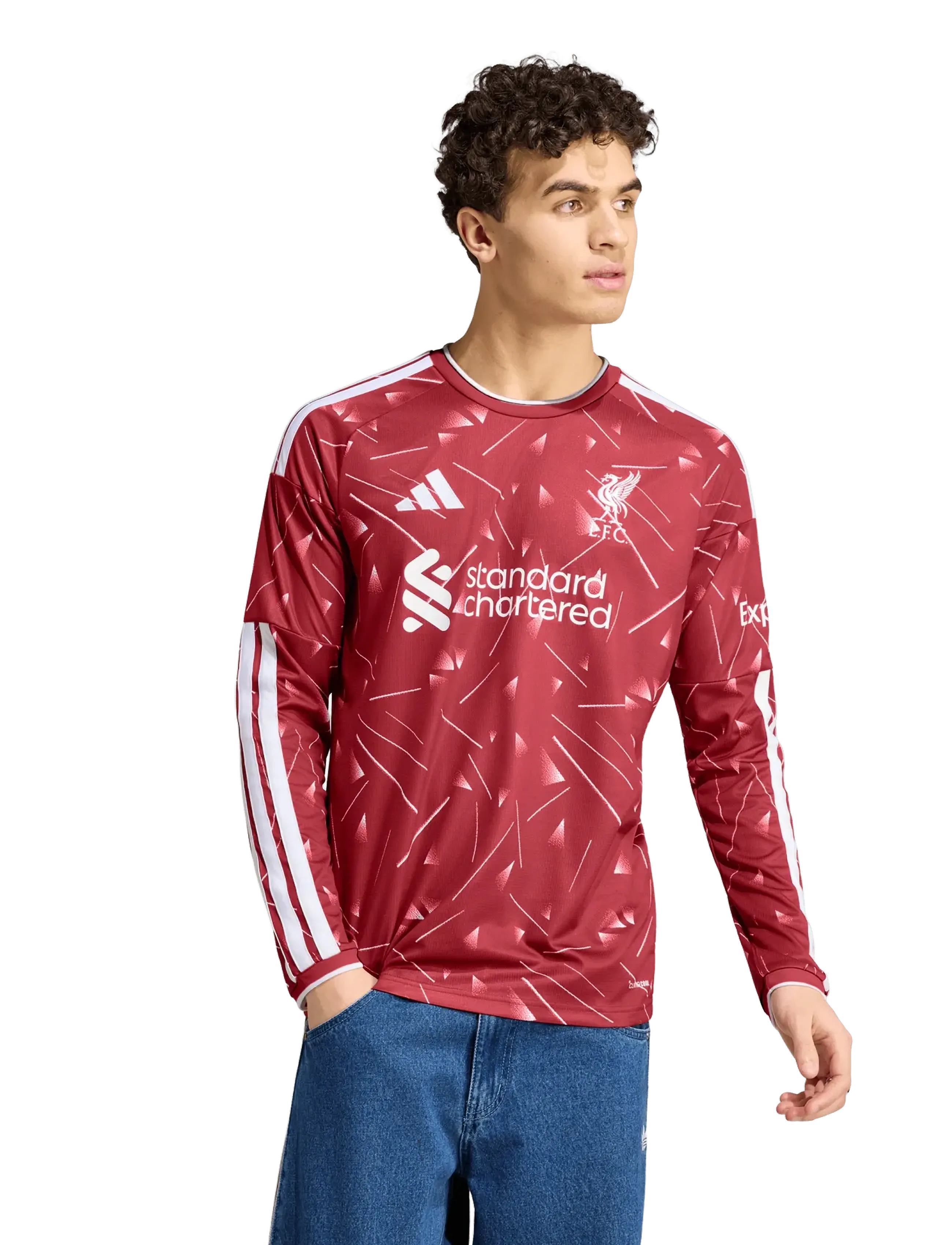 Liverpool F.c. Home Jersey Long-Sleeved 3