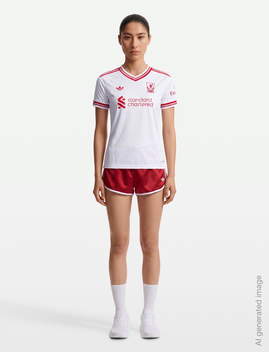 adidas Performance - Liverpool FC Away jersey Women 26/27 - football shirts - white - 0