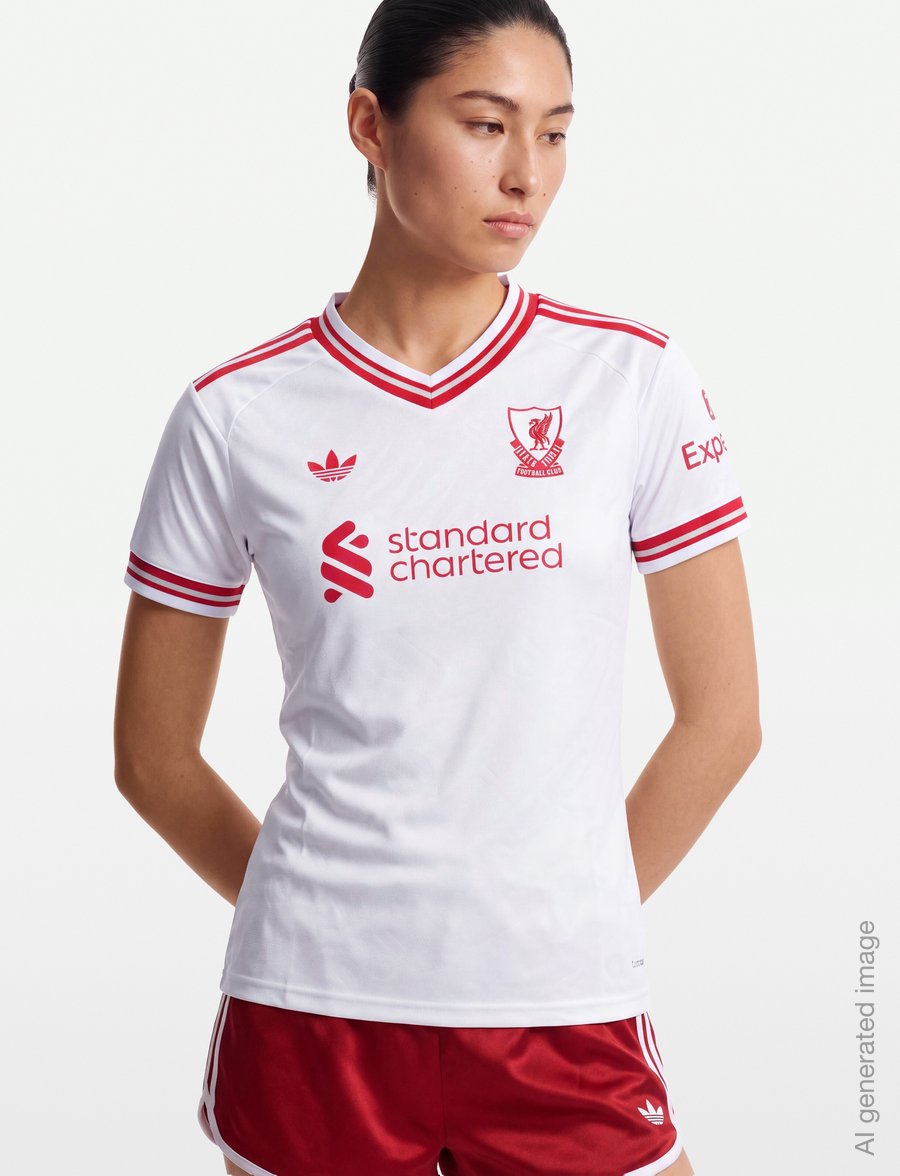 adidas Performance - Liverpool FC Away jersey Women 26/27 - football shirts - white - 3
