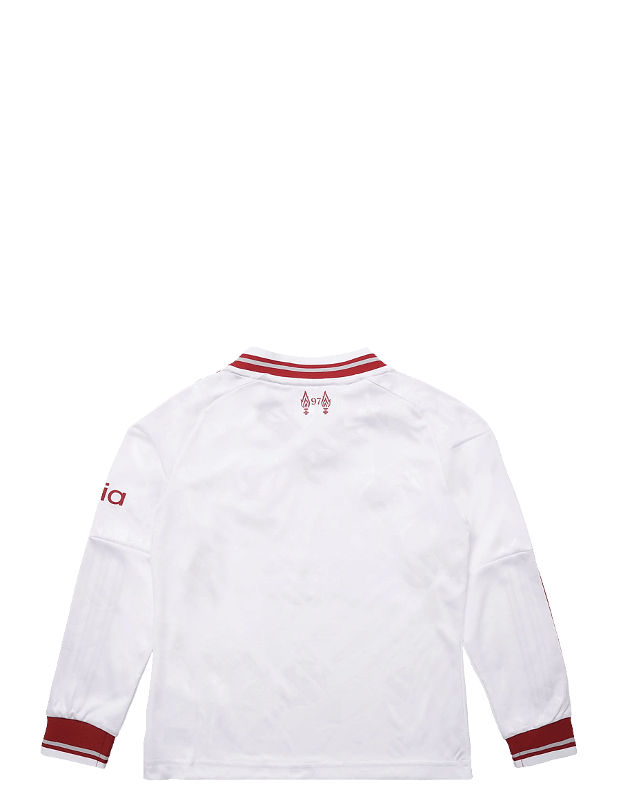 adidas Performance - Liverpool FC Away Jersey Youth Long-sleeved 26/27 - sporttoppar - white - 1