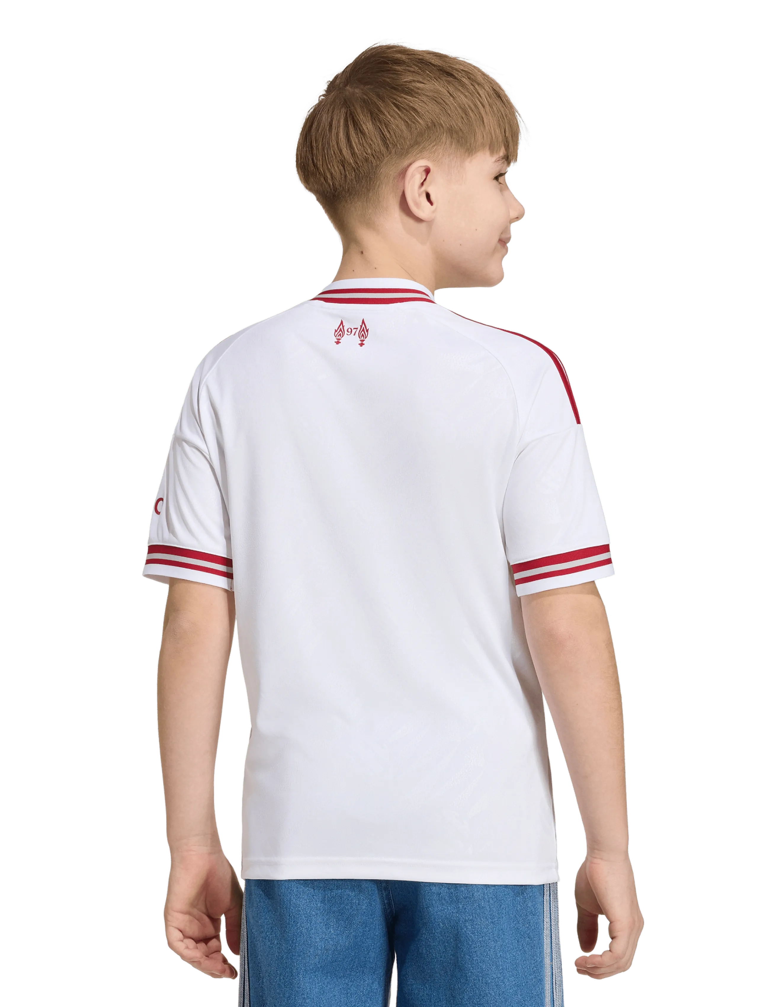adidas Performance - Liverpool FC Away Jersey Youth 26/27 - sports tops - white - 4