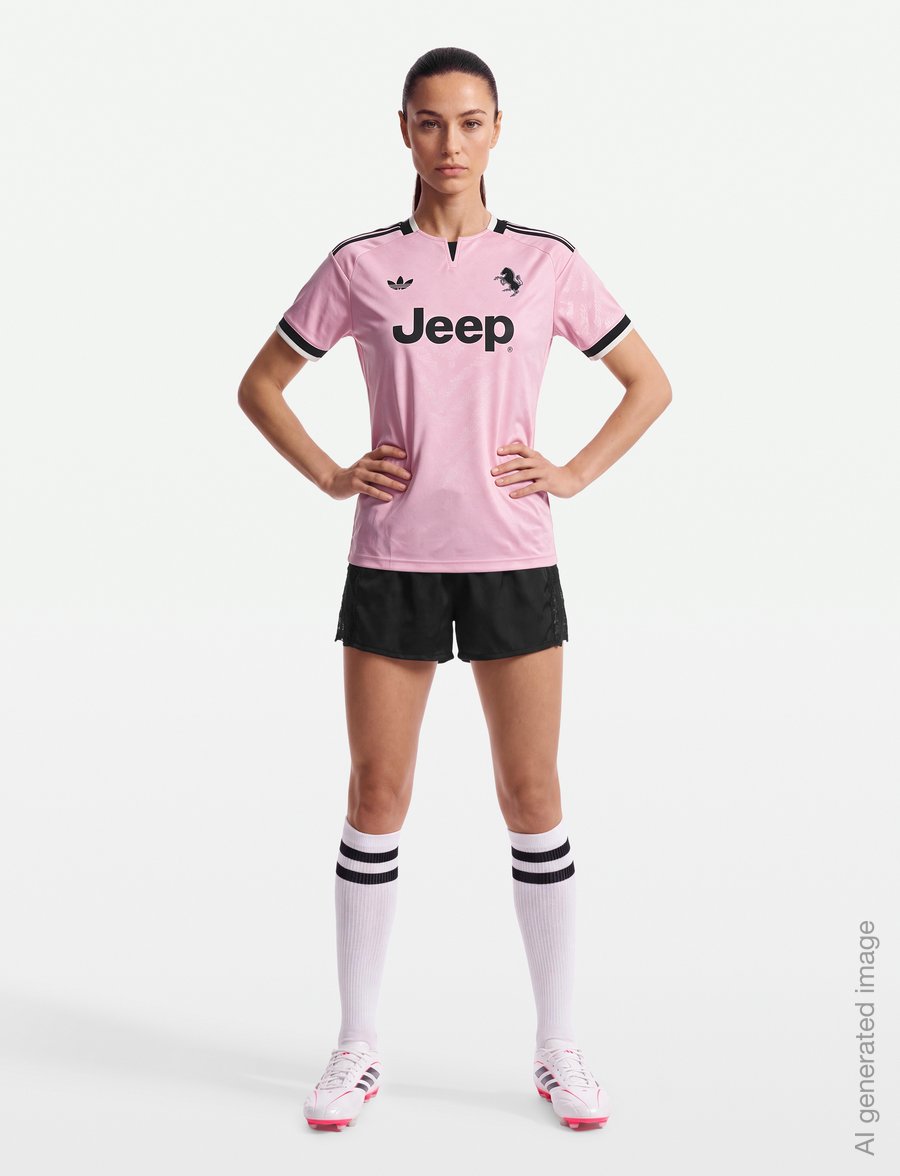 adidas Performance - Juventus Away Jersey Women 26/27 - fodboldtrøjer - trupnk/black - 0