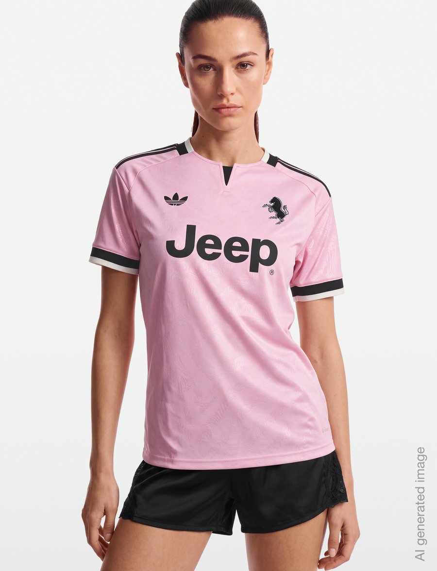 adidas Performance - Juventus Away Jersey Women 26/27 - fodboldtrøjer - trupnk/black - 3
