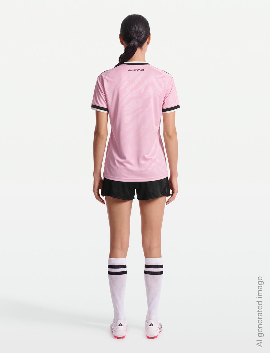 adidas Performance - Juventus Away Jersey Women 26/27 - fodboldtrøjer - trupnk/black - 4