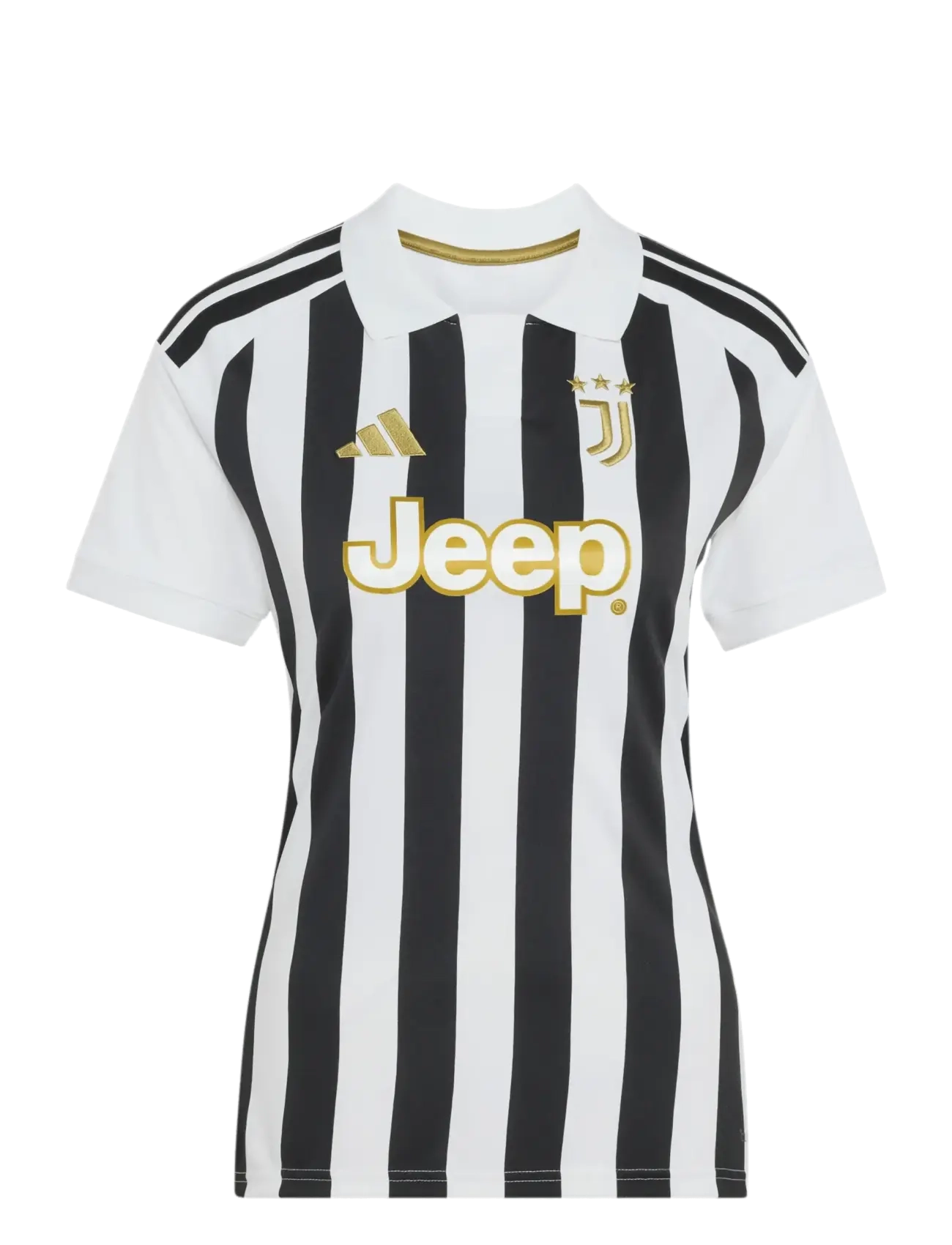 adidas Performance JUVE H JSY W - Alussärgid - WHITE/BLACK / white