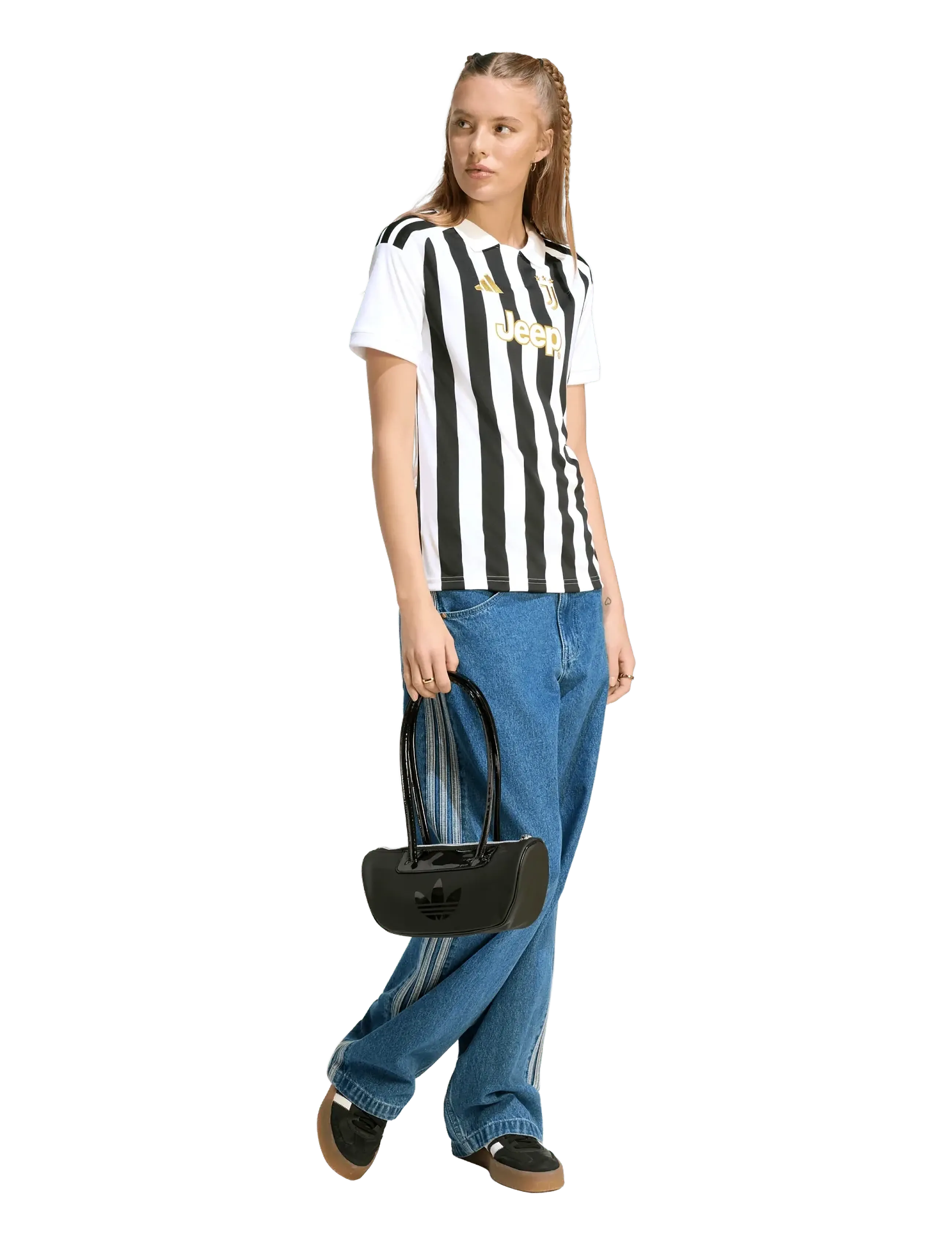 adidas Performance Juve H Jsy W, L, Sports Oberteile & T-shirts, Weiß - Sport Football Shirts, Frauen