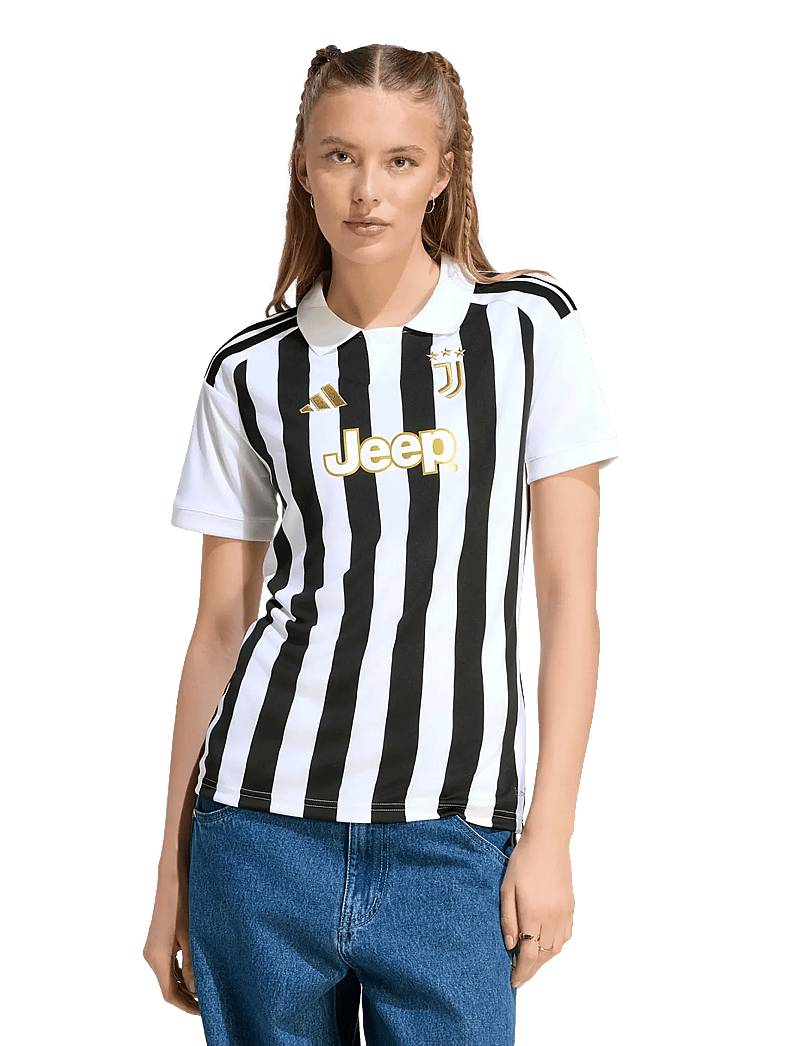 adidas Performance - JUVE H JSY W - jalgpallisärgid - white/black - 3