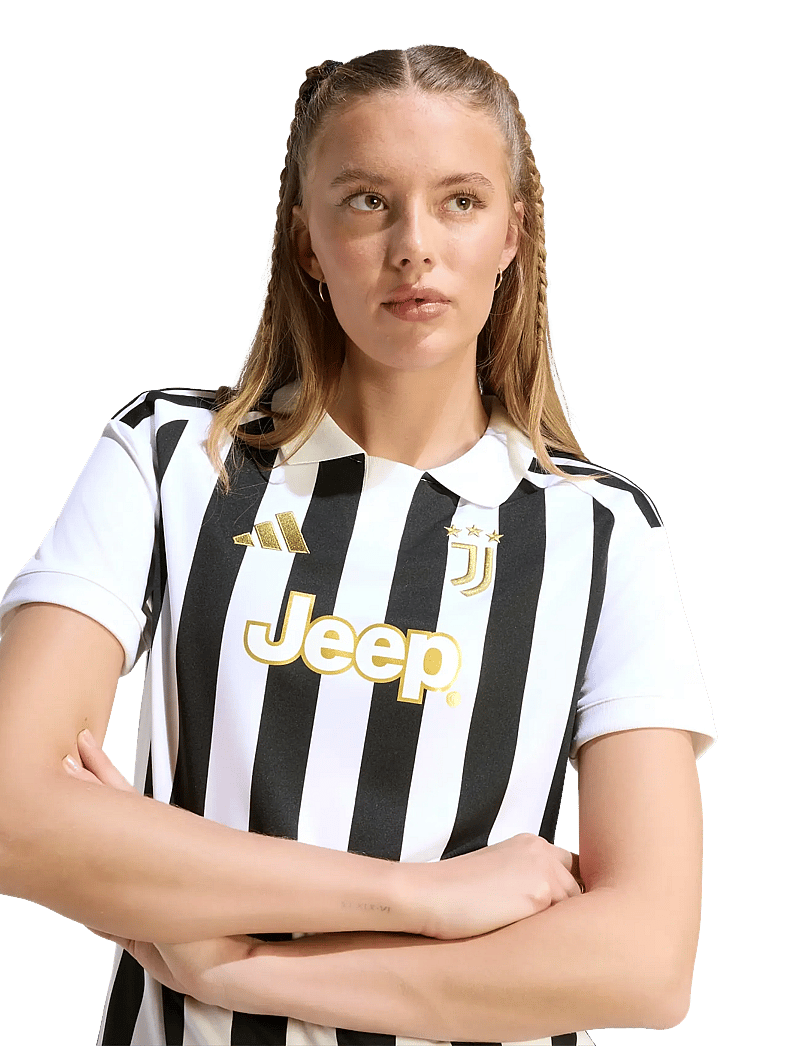 adidas Performance - JUVE H JSY W - jalgpallisärgid - white/black - 4