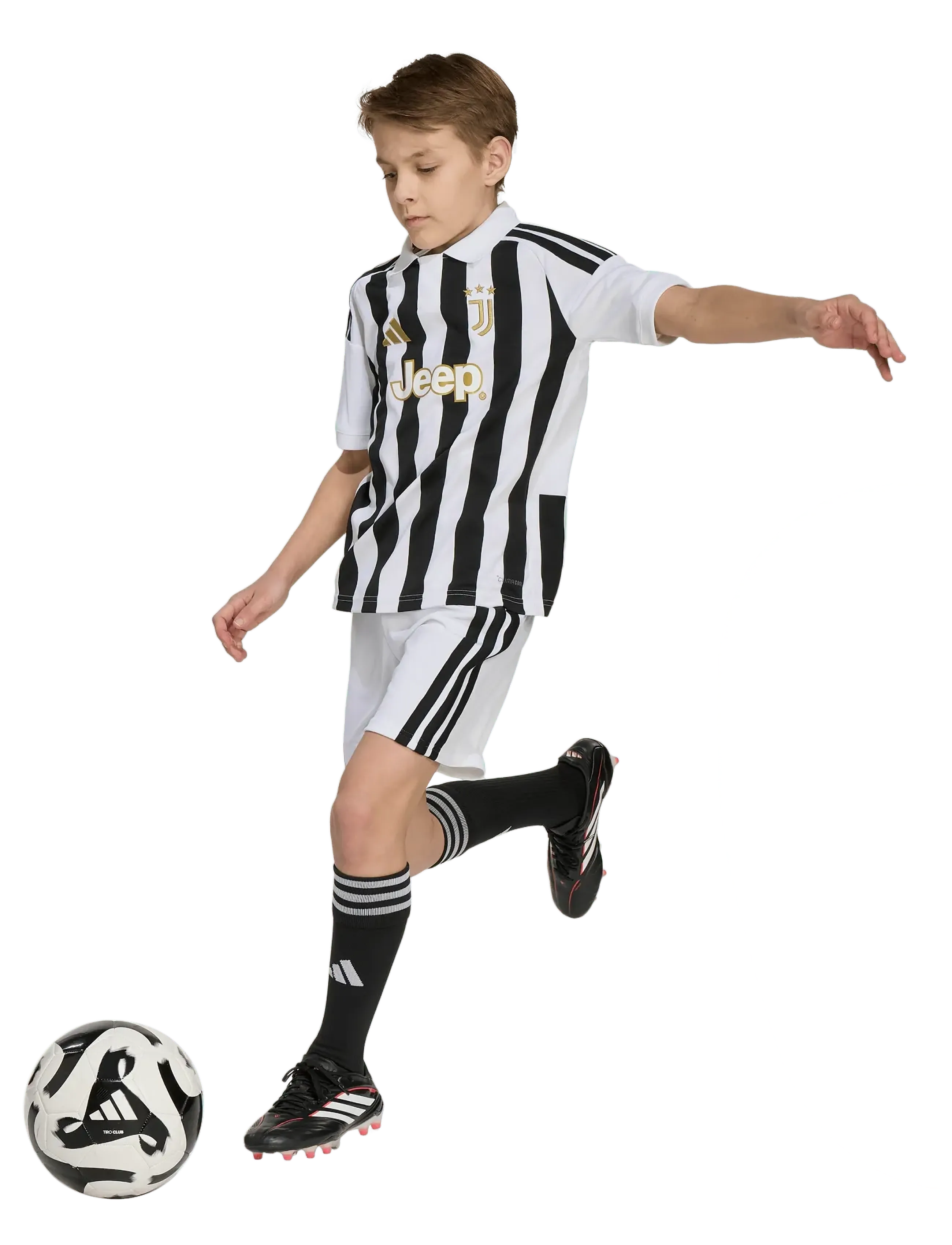 adidas Performance - JUVE H JSY Y - sporttoppar - white/black - 4