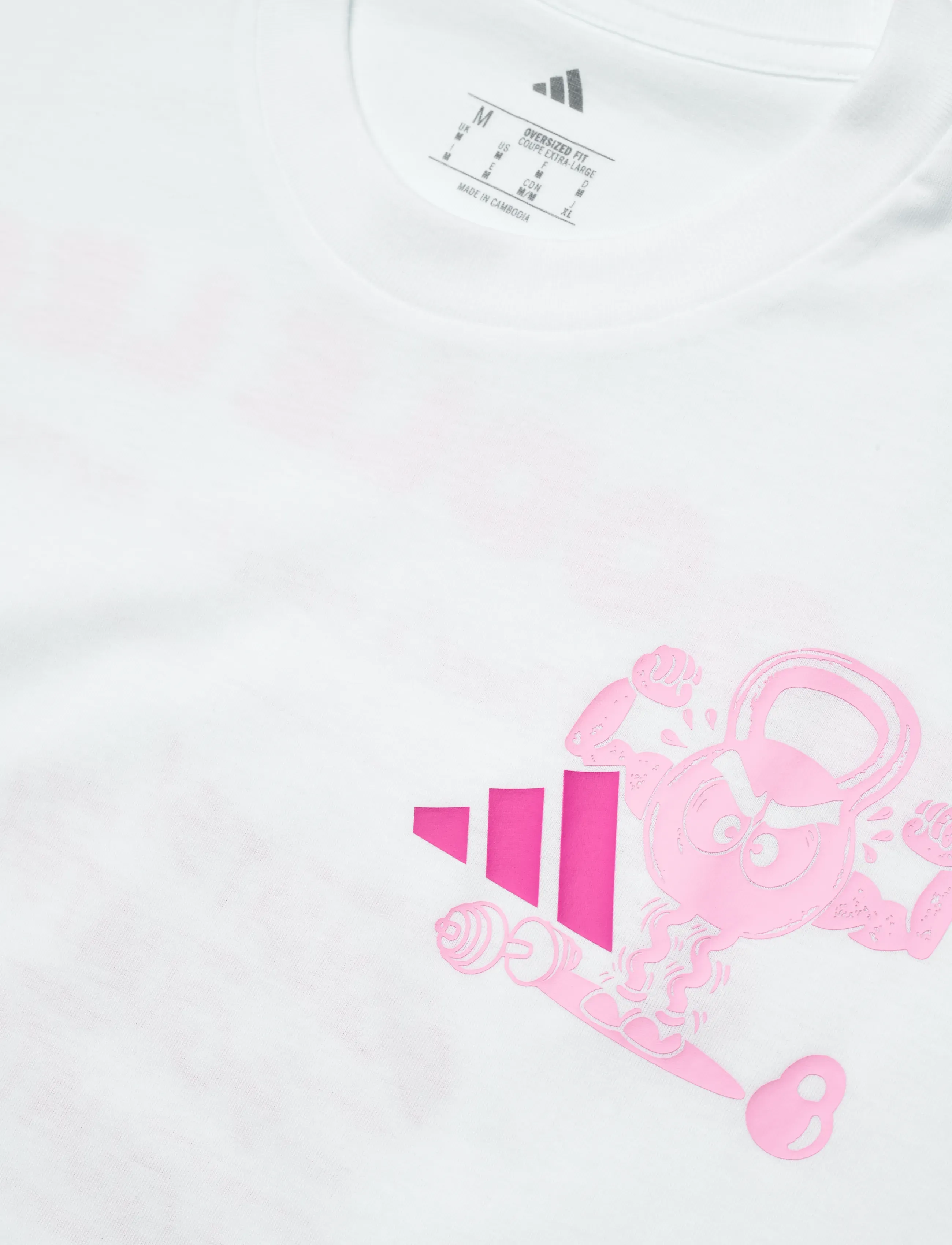adidas Performance - M FUN TRAIN G T - t-shirts - white - 2