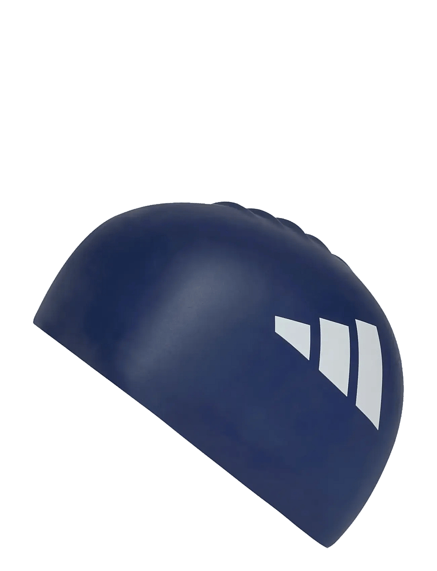 adidas Performance - ADULT 3S CAP - swimming accessories - dkblue/white - 0